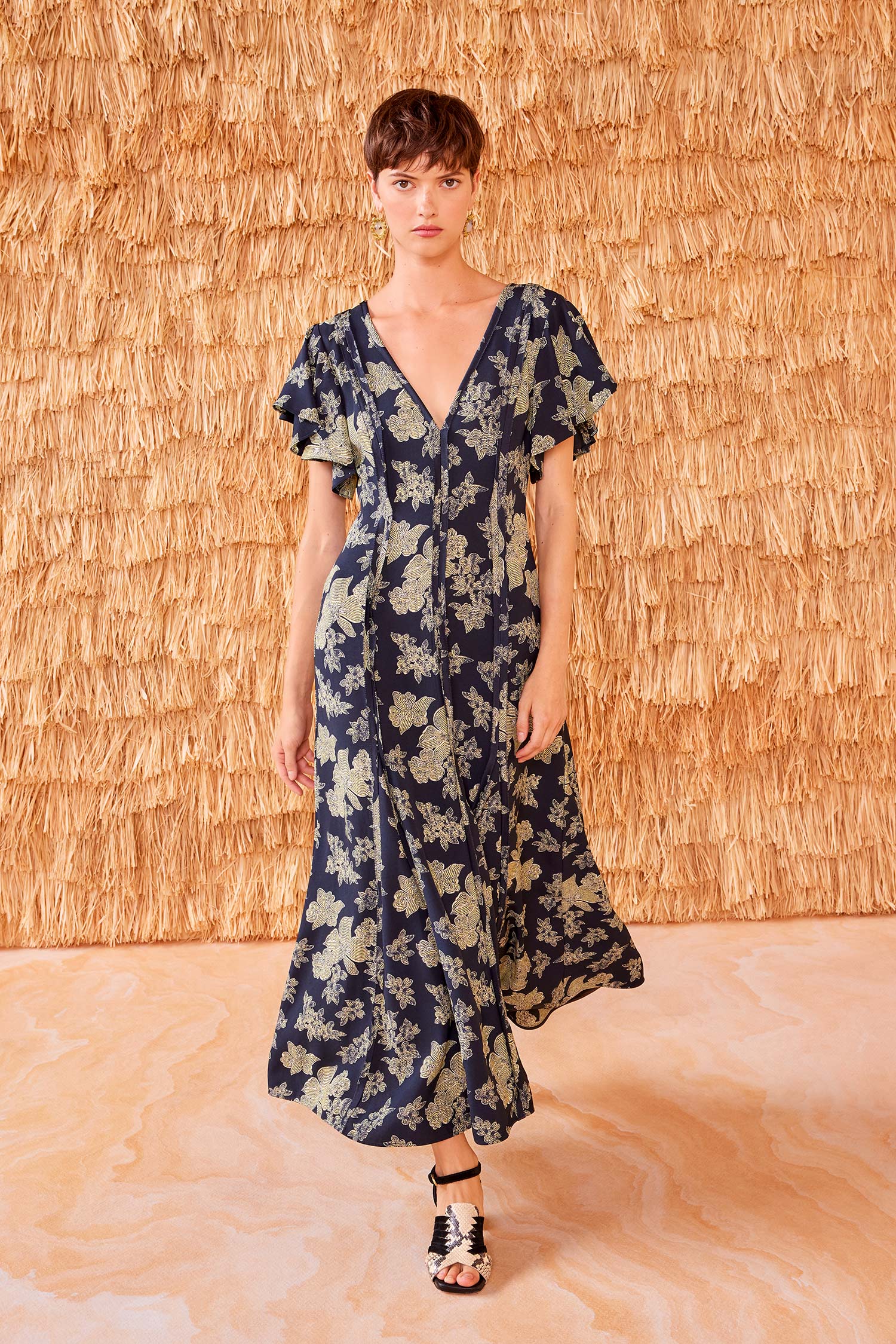 Evette Dress - Minuit