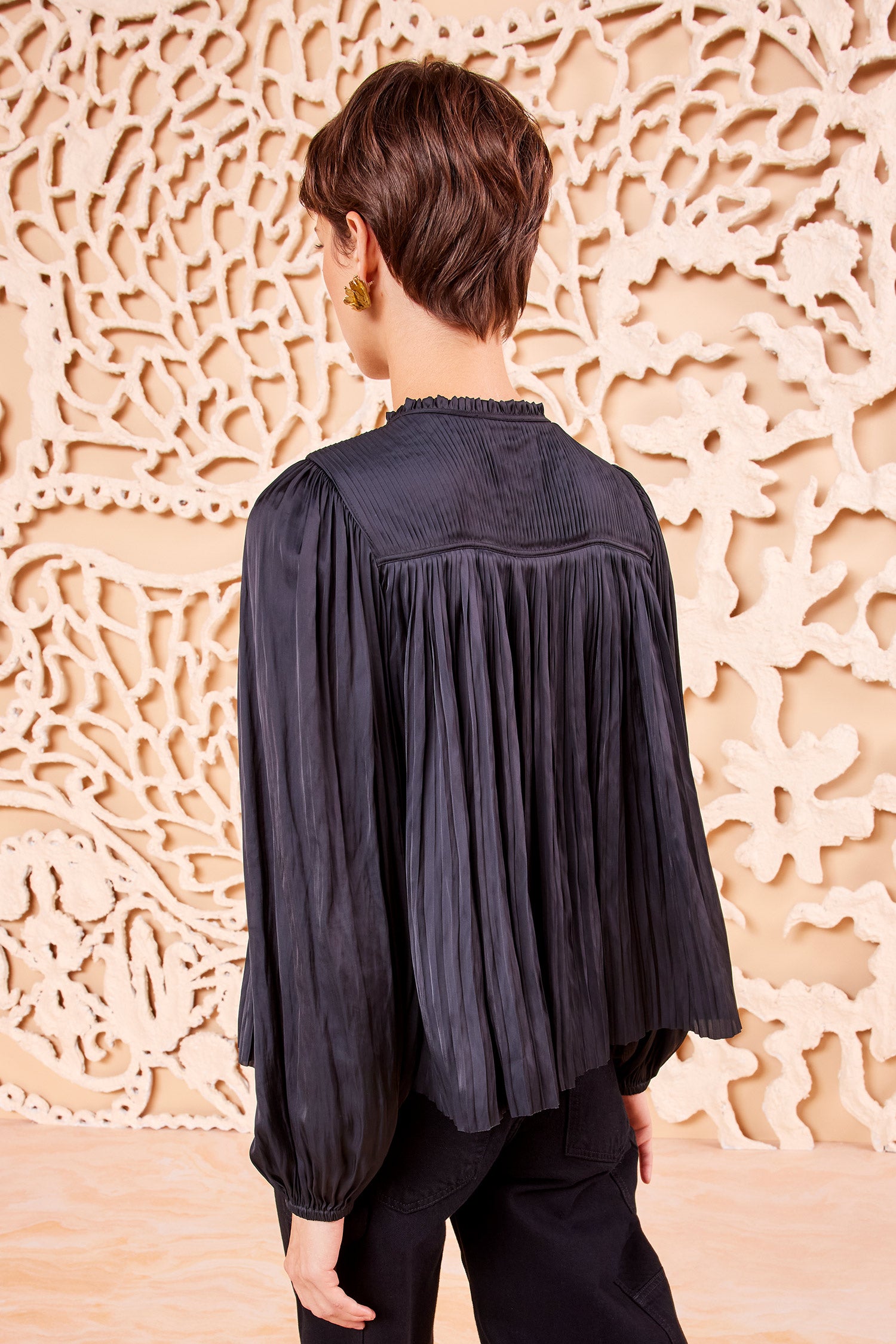 Freja Blouse - Noir