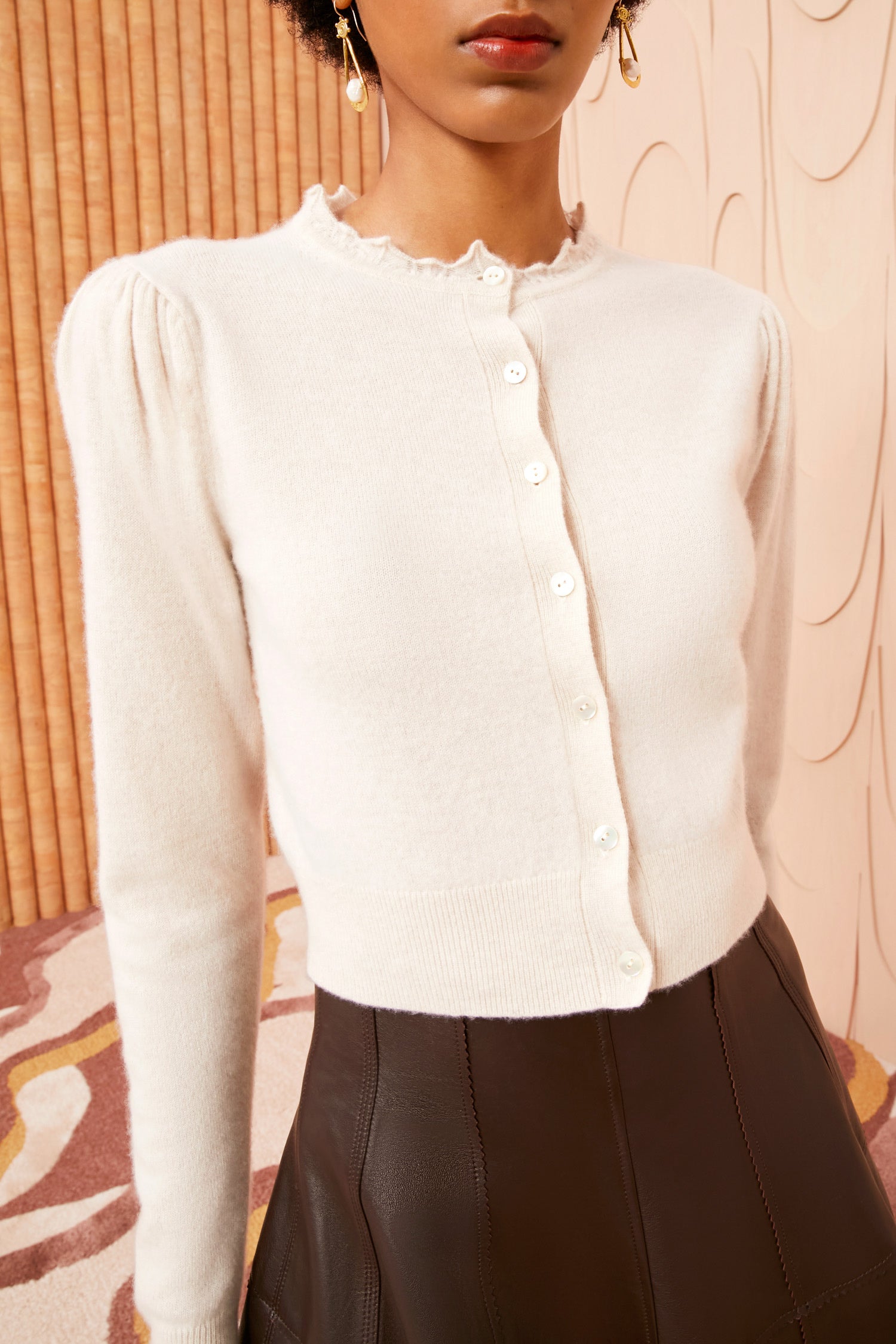 Ulla Johnson Jana Cardigan - Ivory