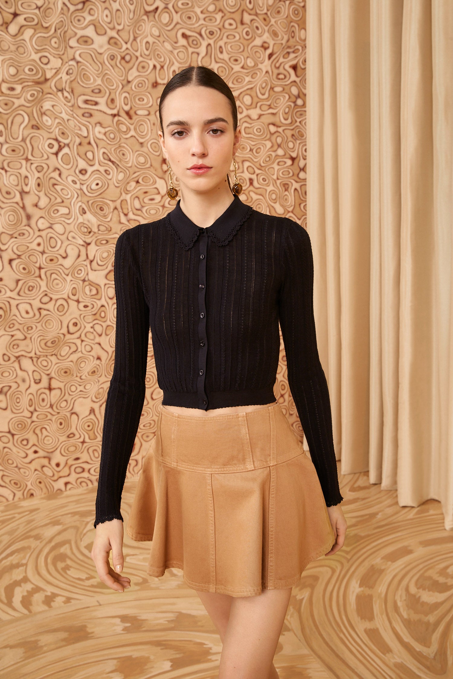 Ulla Johnson Lottie Top - Noir