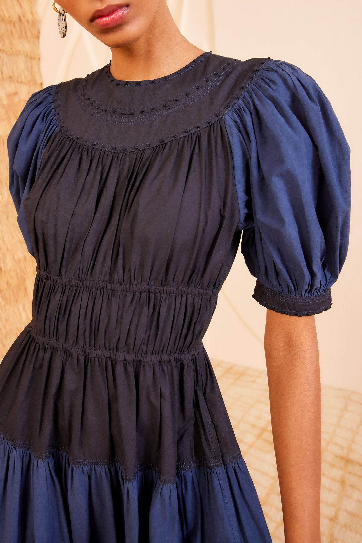 Ulla Johnson Marte Dress - Twilight Colorblock