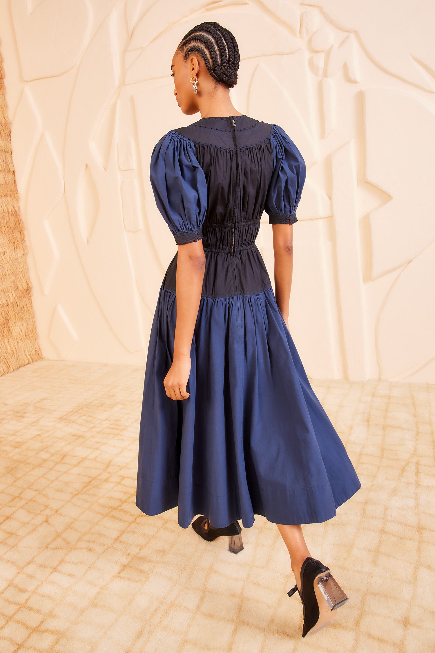 Ulla Johnson Marte Dress - Twilight Colorblock