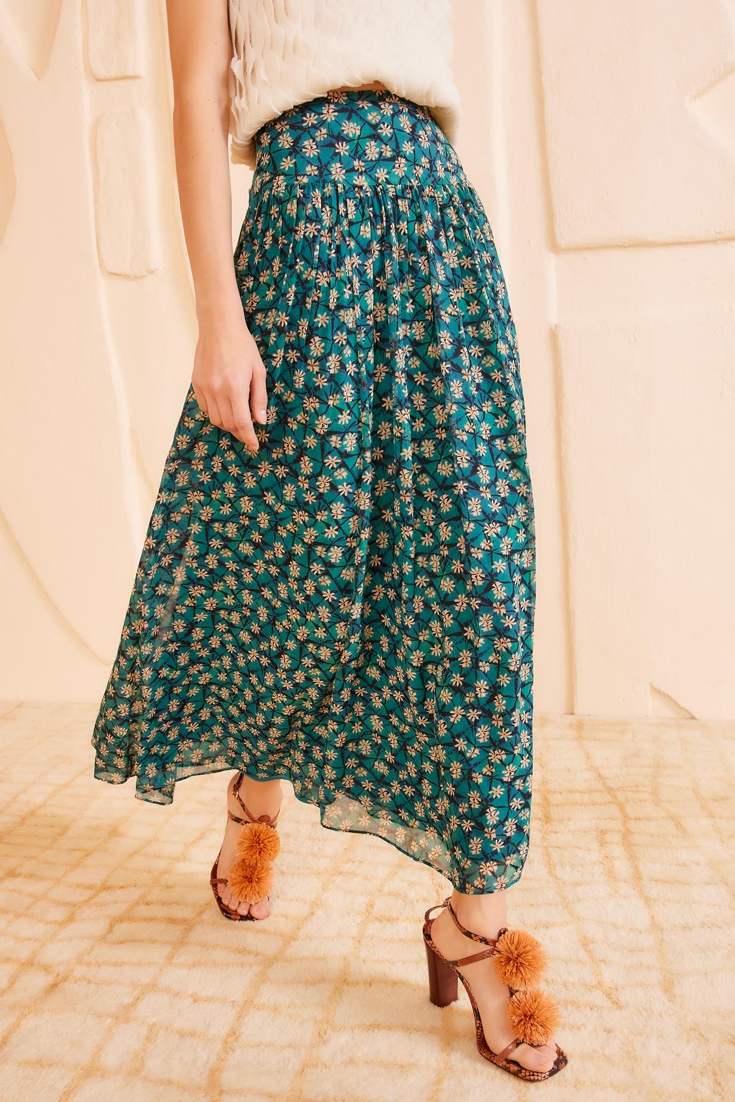 Ulla Johnson Reina Skirt - Clematis