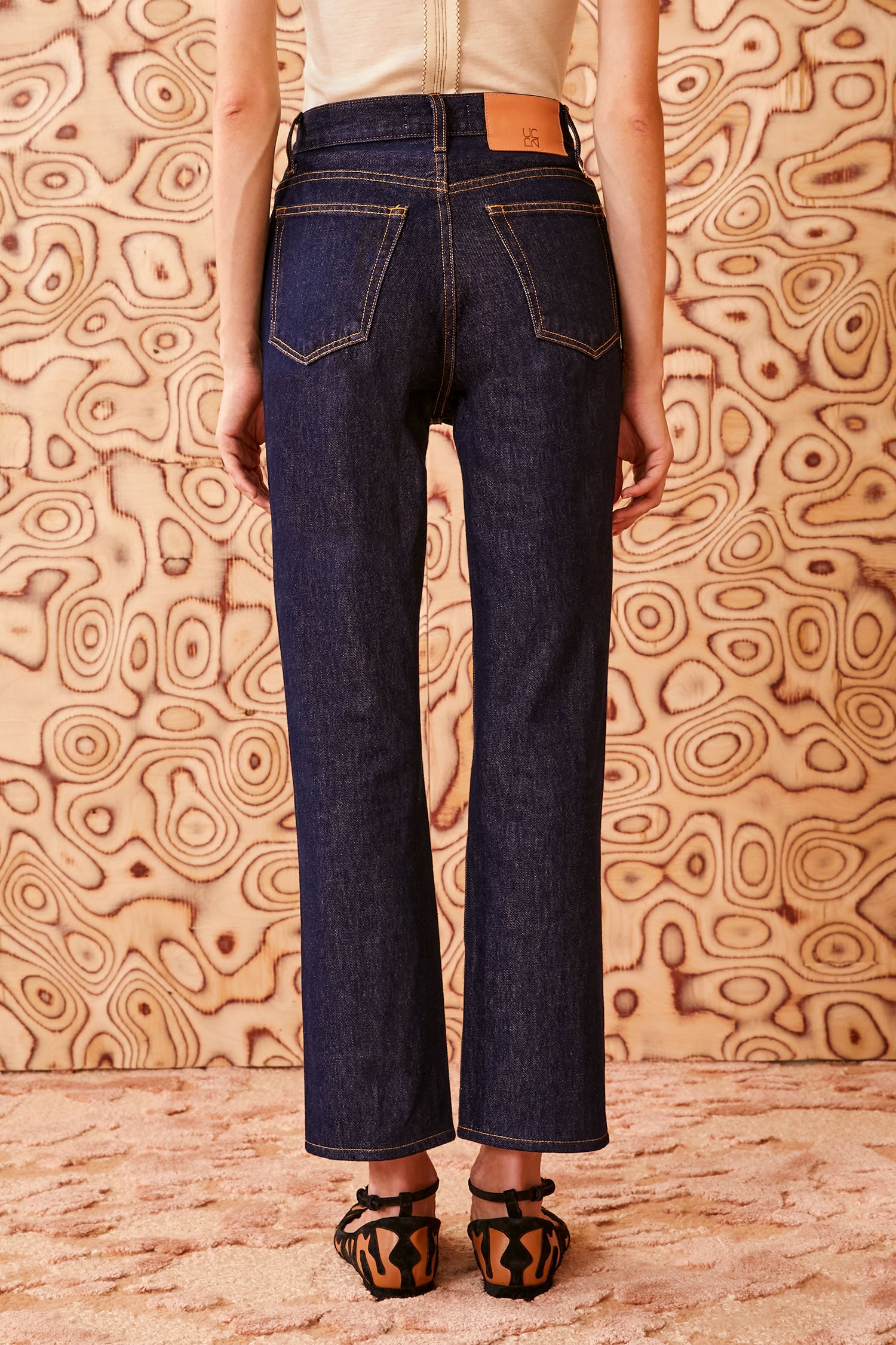 Ulla Johnson The Agnes Cropped Jean - Tigris