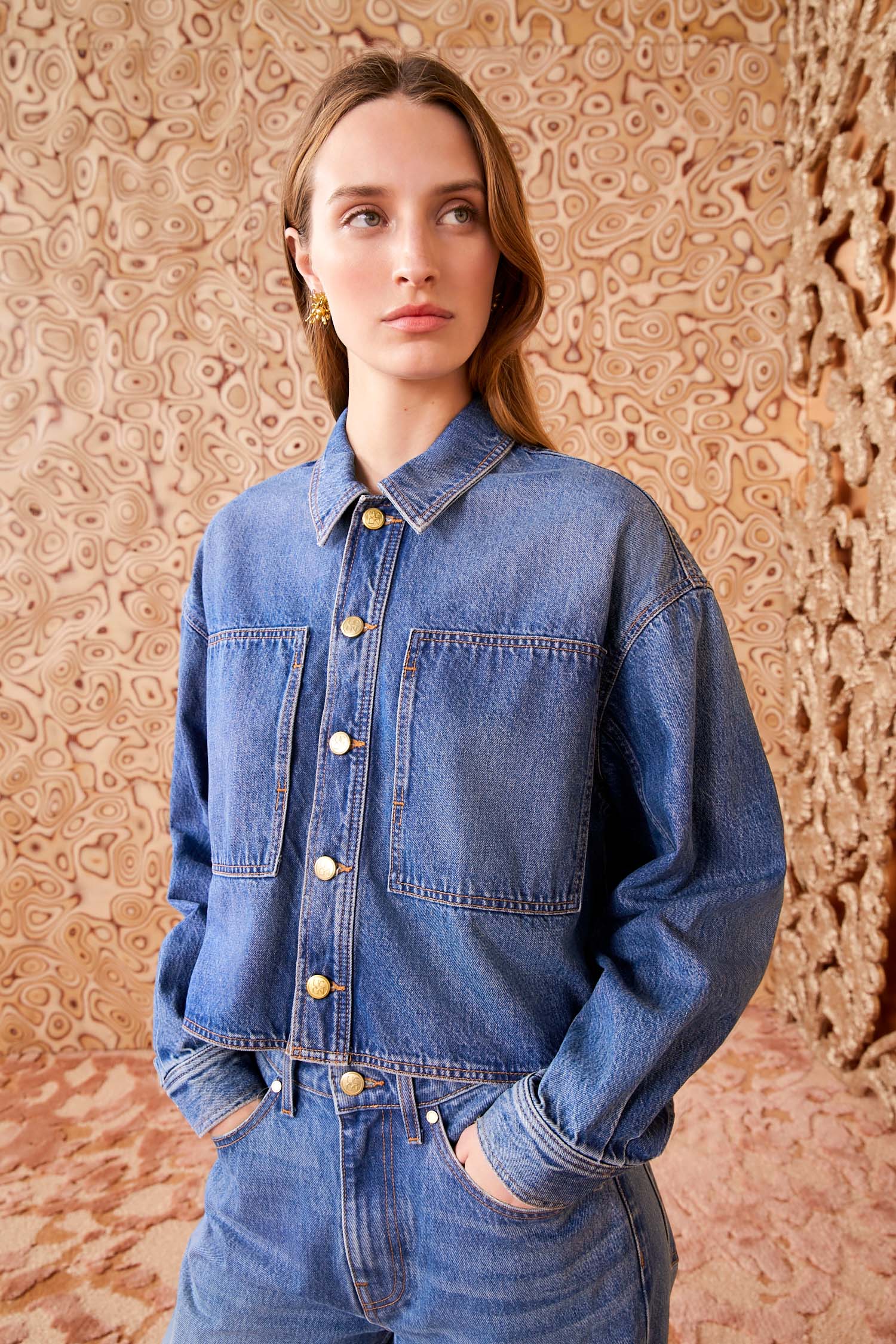 Ulla Johnson The Bobbi Jacket - Danube