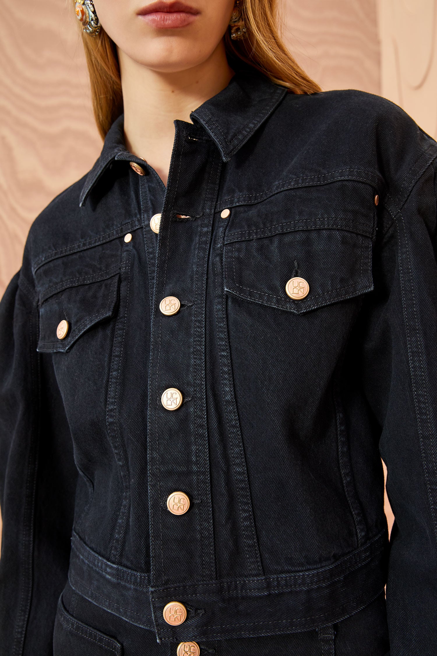 Ulla Johnson The Cosette Jacket - Noir Wash