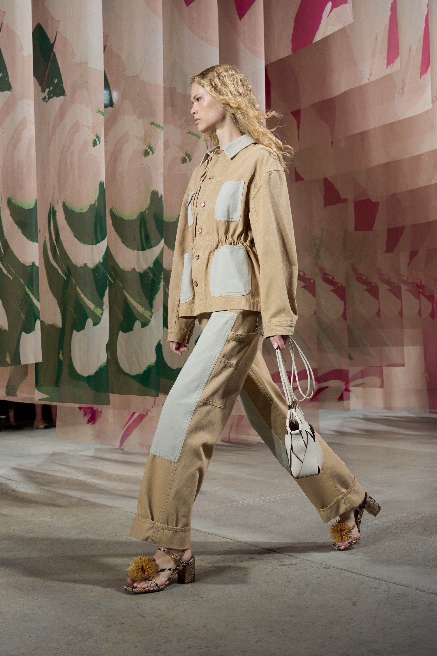 Ulla Johnson The Dylan Jacket - Limestone Patchwork