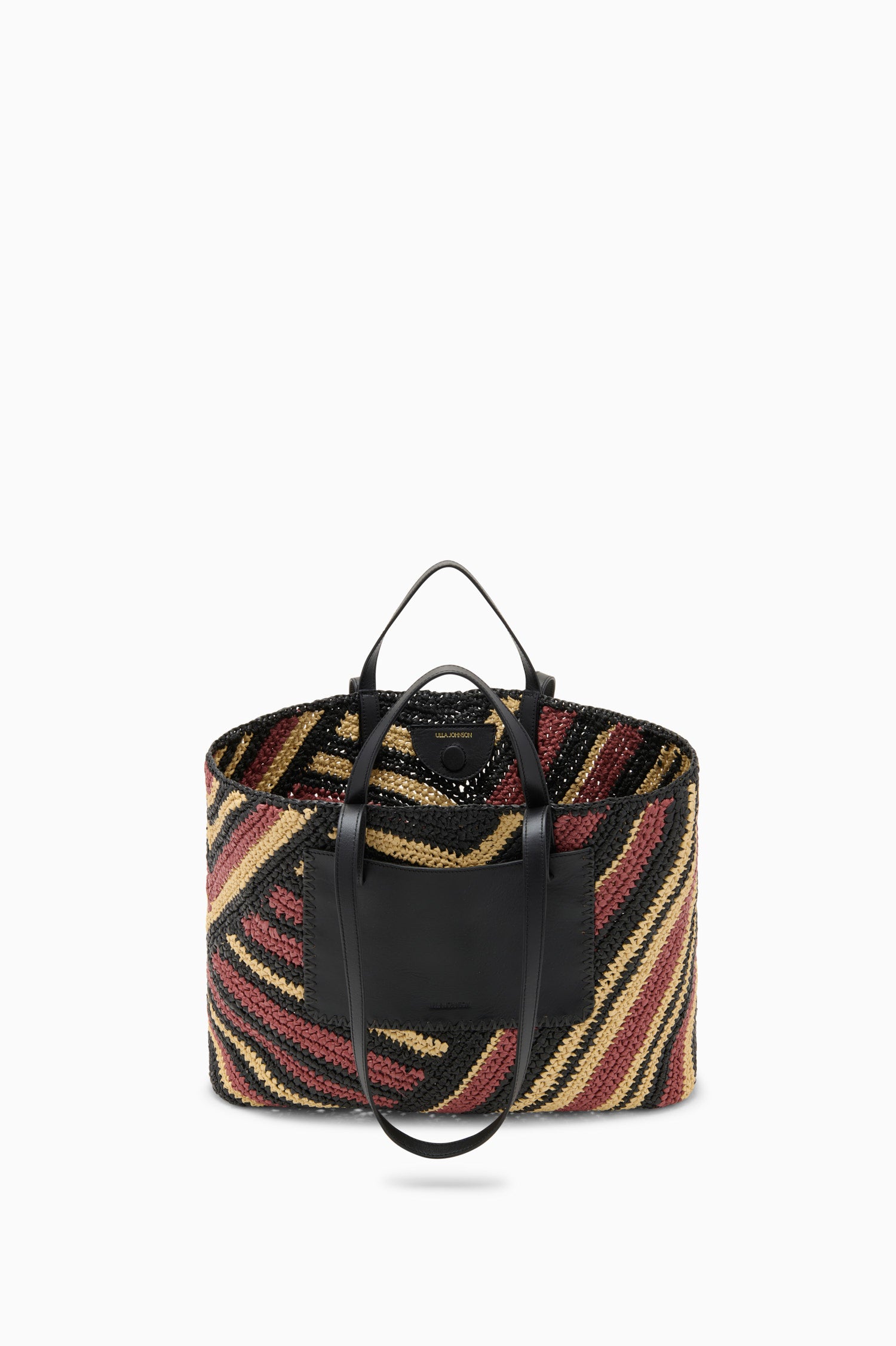 Lali Large Raffia Tote - Canyon Stripe