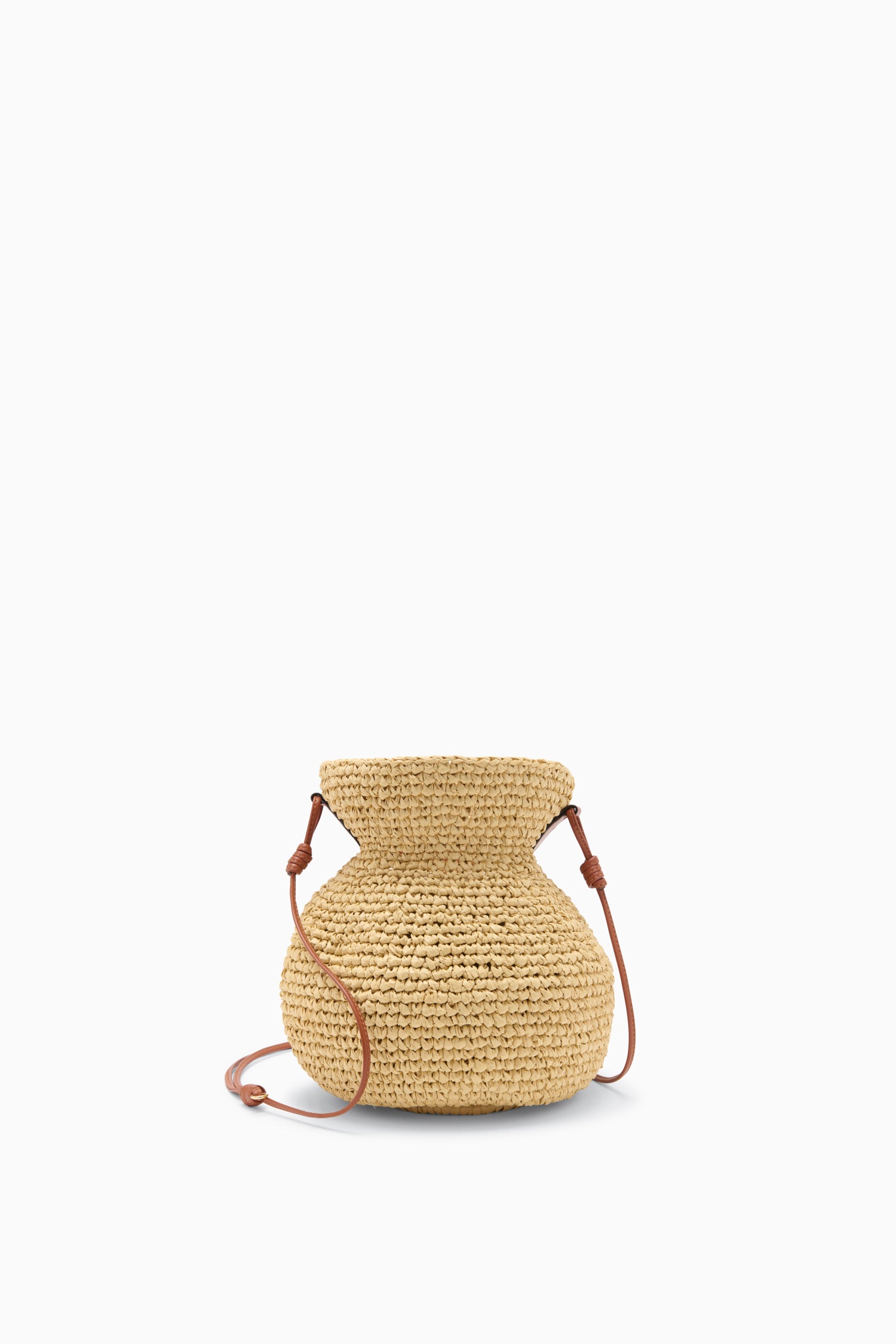Tulip Basket Bag- Natural