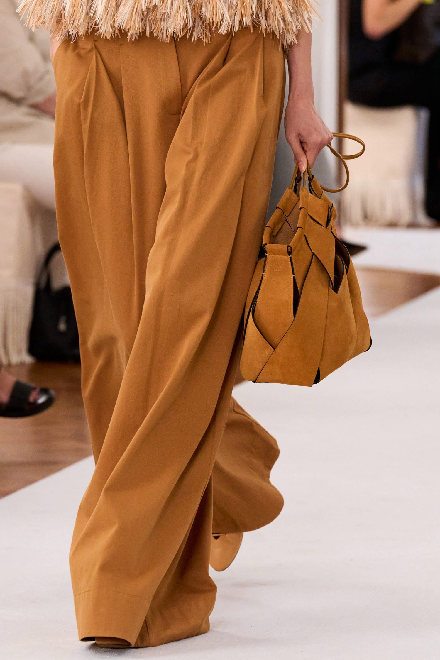 Ulla Johnson Motherwell Wide Leg Trouser - Burnish