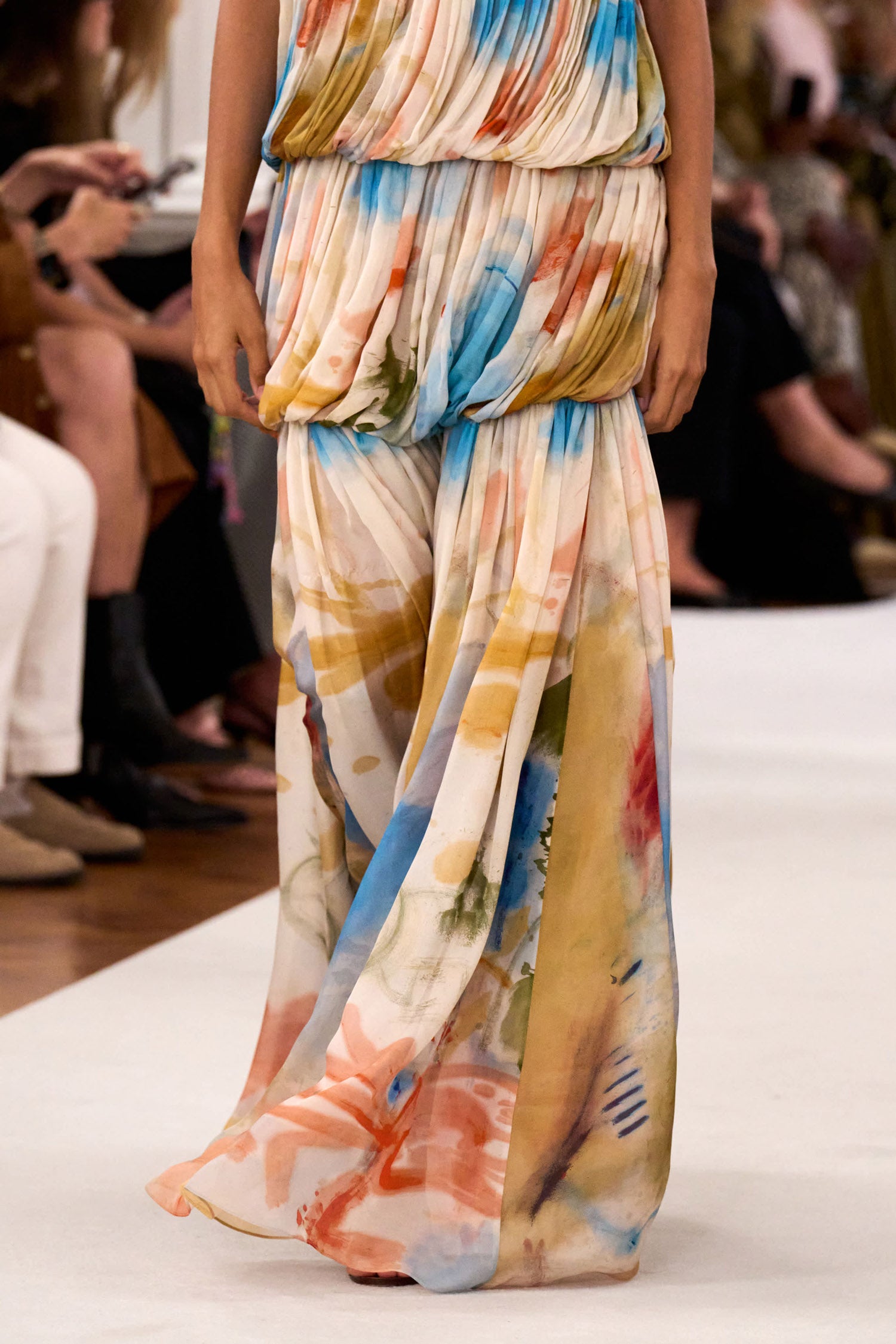 Reverie Strapless Silk Gown - Western Dream