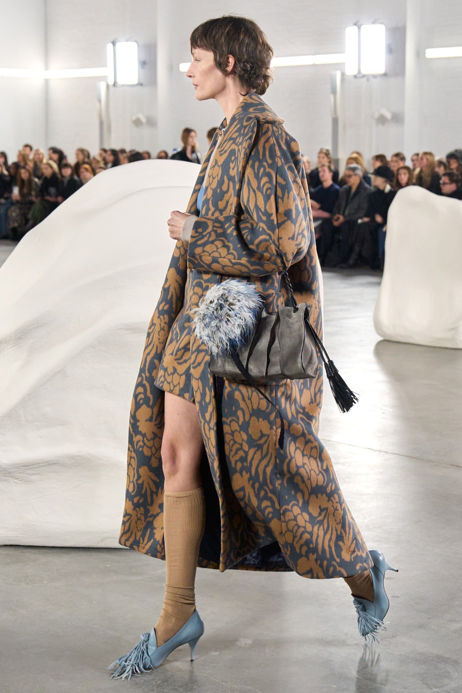 Ulla Johnson Harper Wool Coat - Pewter