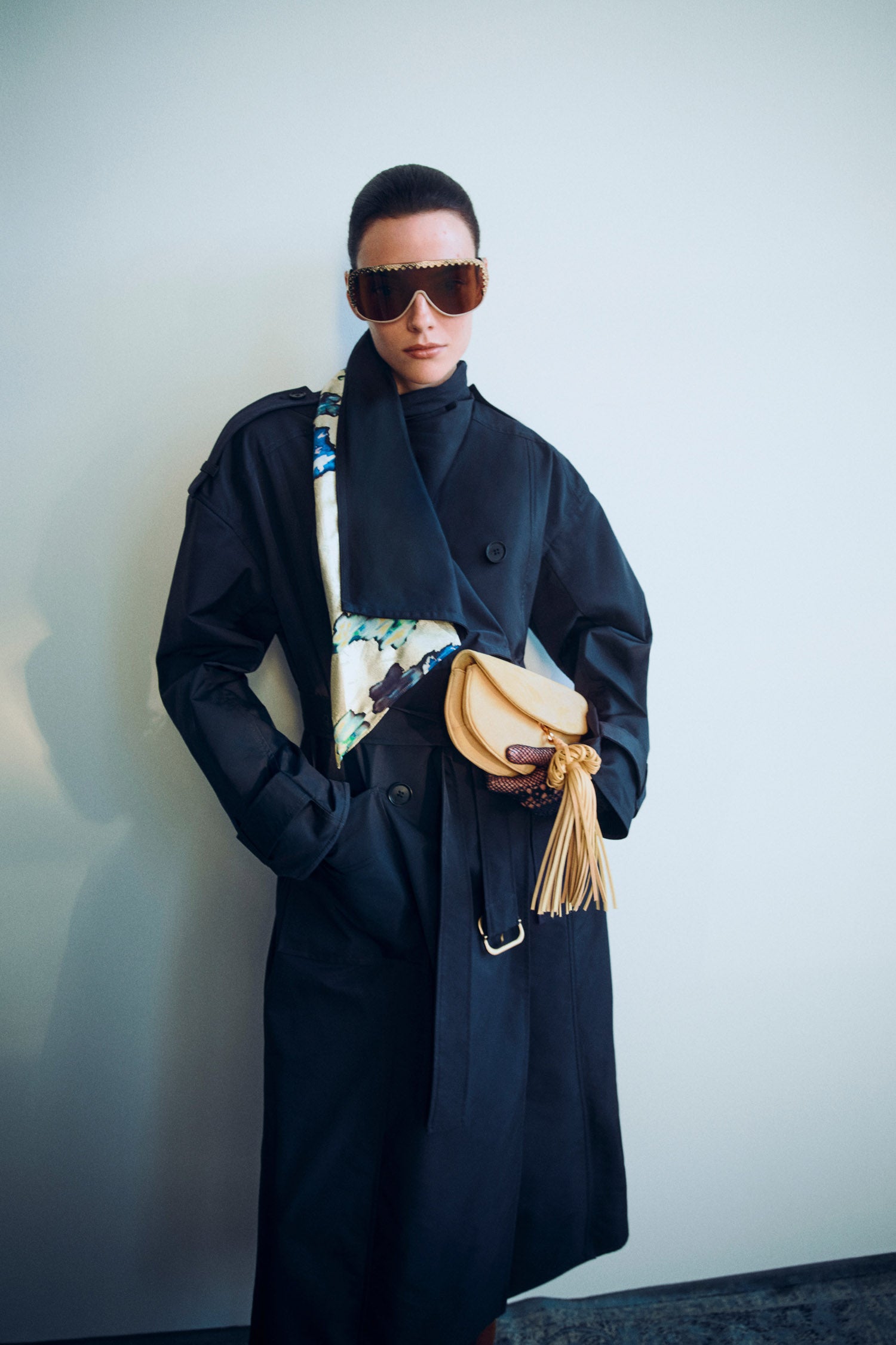 Ulla Johnson Marcelle Trench Coat - Midnight