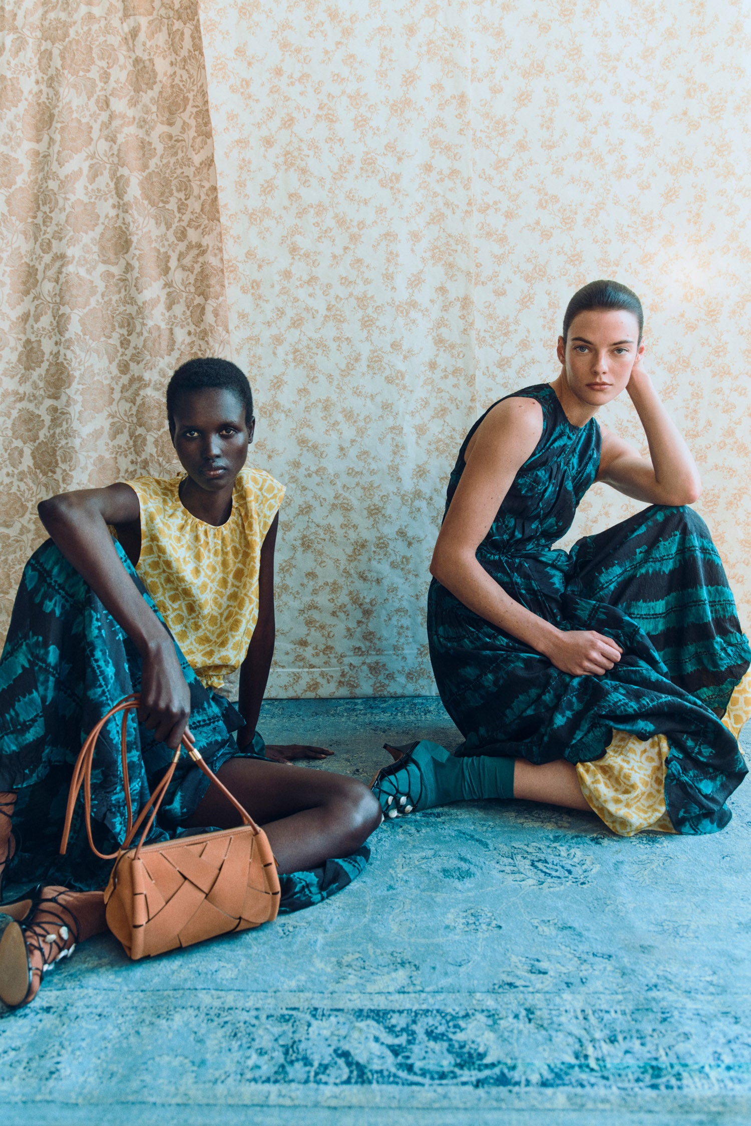 Ulla Johnson Veda Shibori Dyed Dress - Malachite