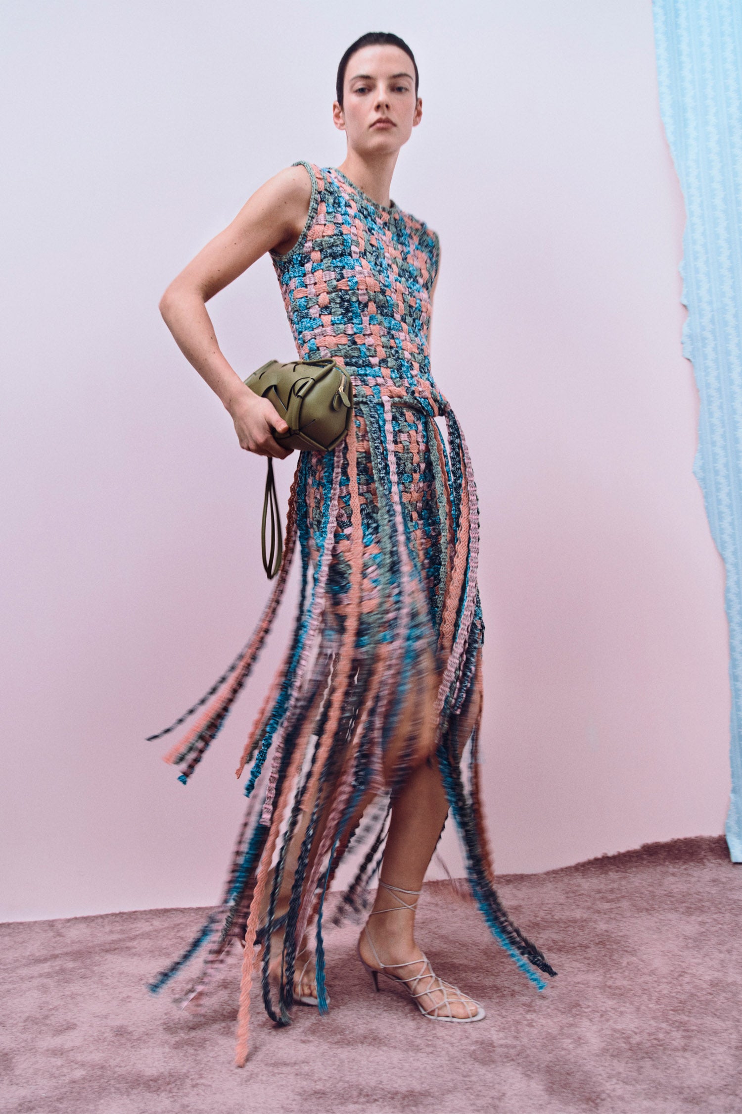 Victoria Knit Top w Fringe - Sunweave