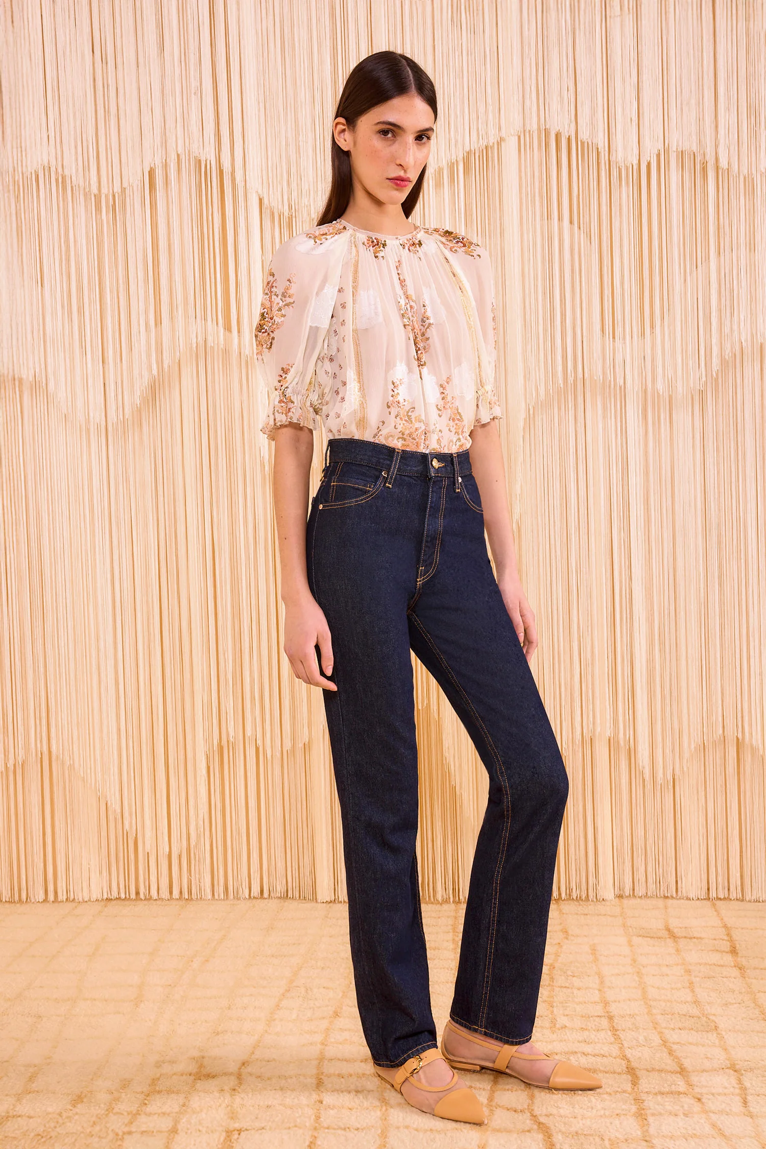 Ulla Johnson The Agnes Jean - Tigris Rigid Wash