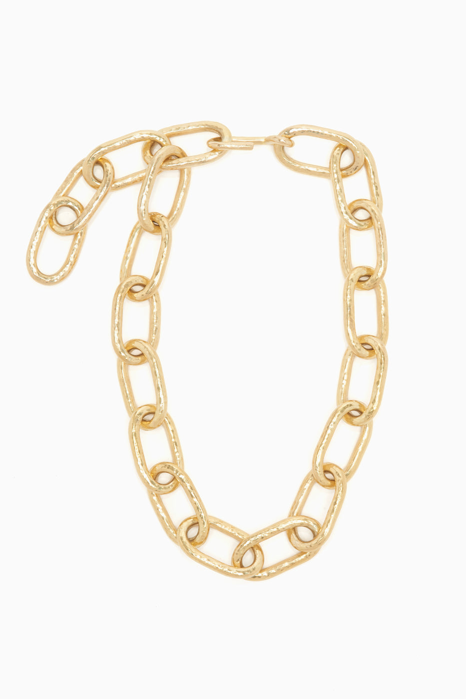 Ulla Johnson Barbara Hand Hammered Chain Necklace - Gold