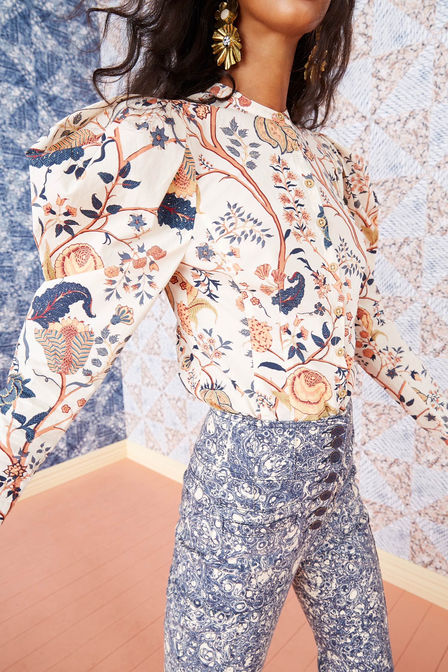 Ulla Johnson Harriet Blouse - Daisy