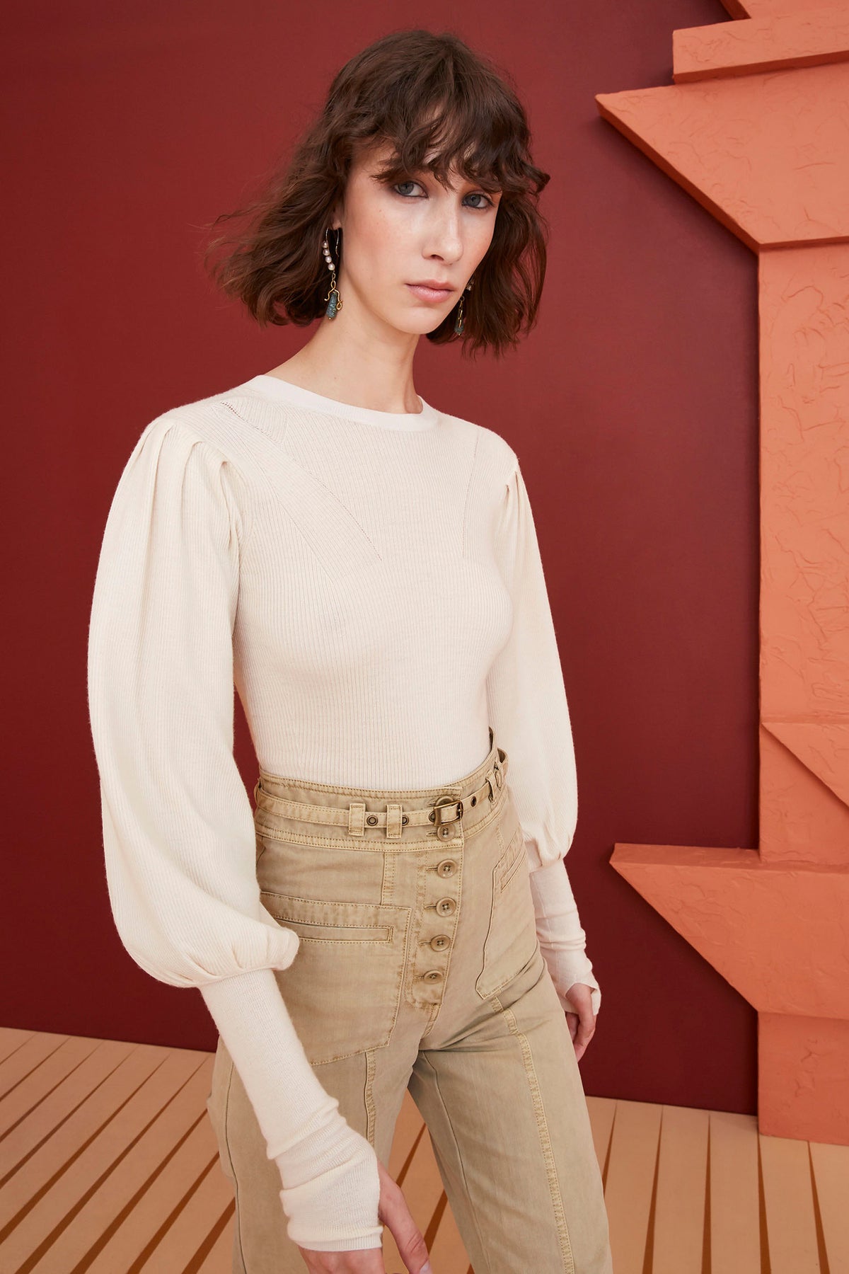 Marlis Pullover - Cream
