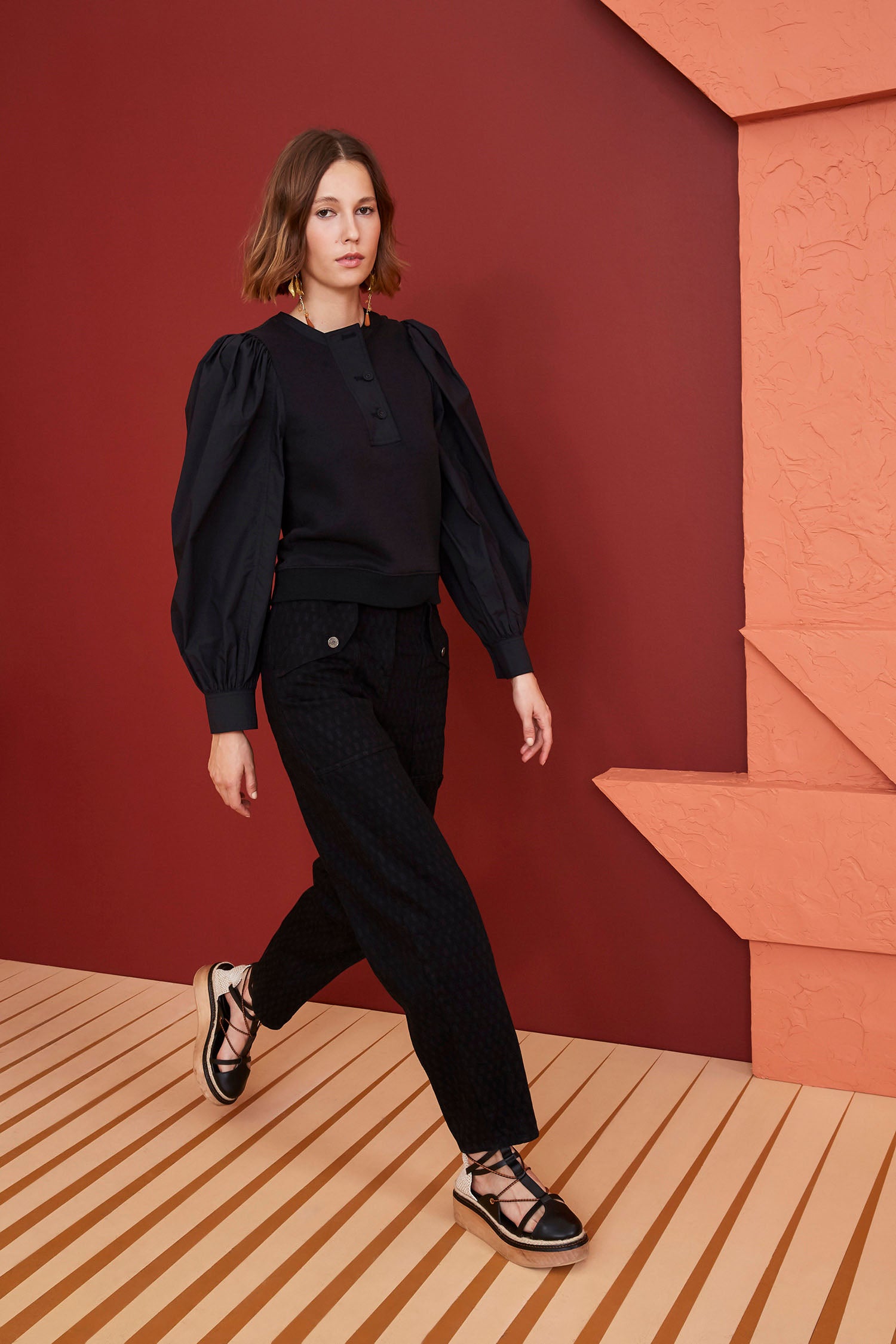 Ulla Johnson Kyra Pullover - Noir