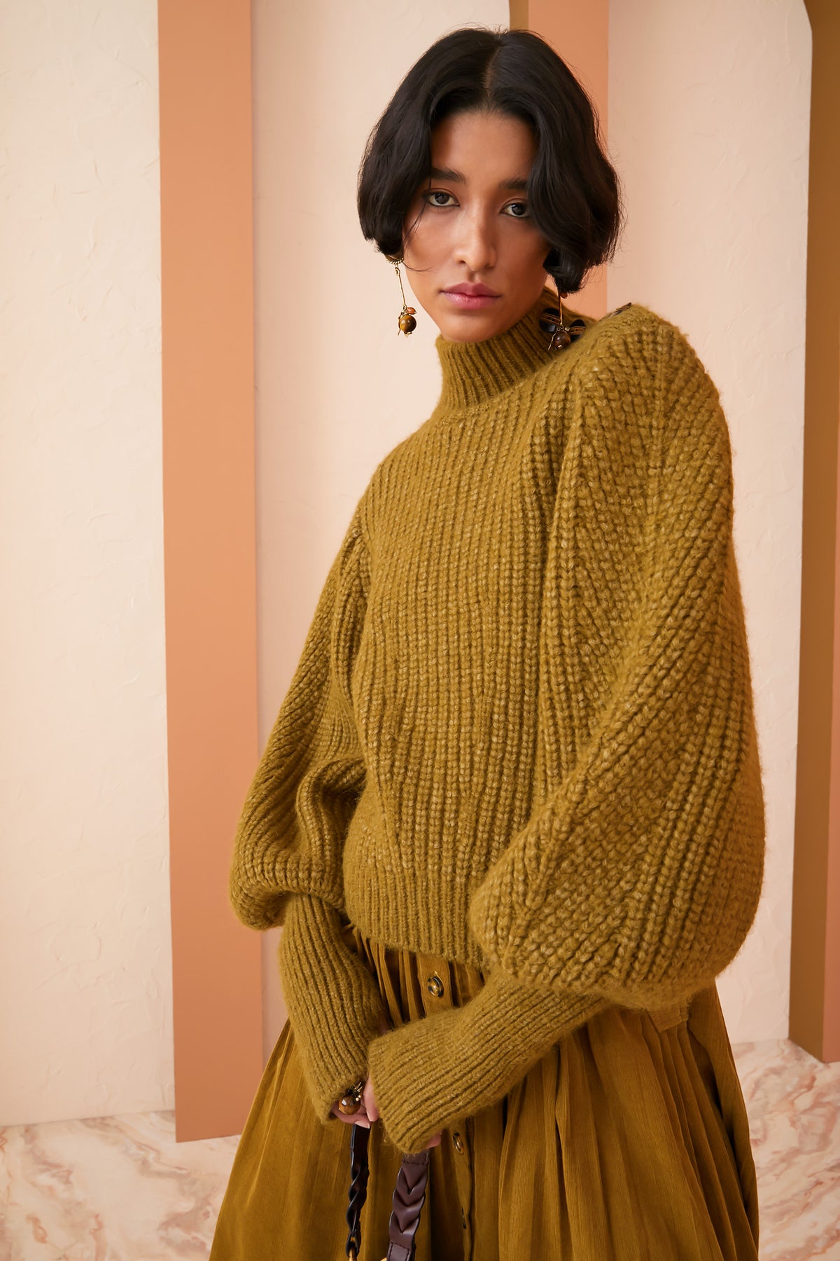 Alana Pullover - Tapenade