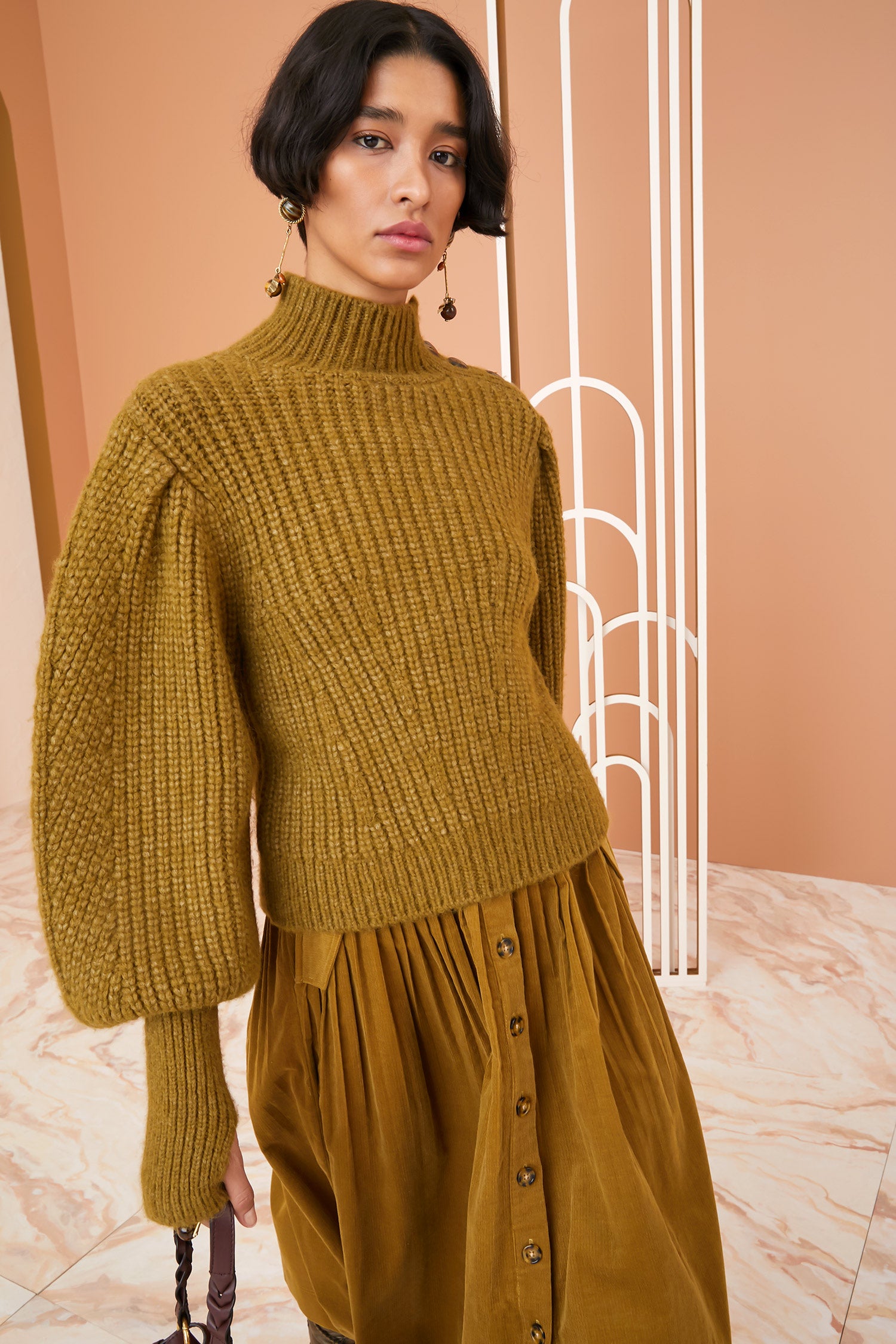 Ulla Johnson Alana Pullover - Tapenade