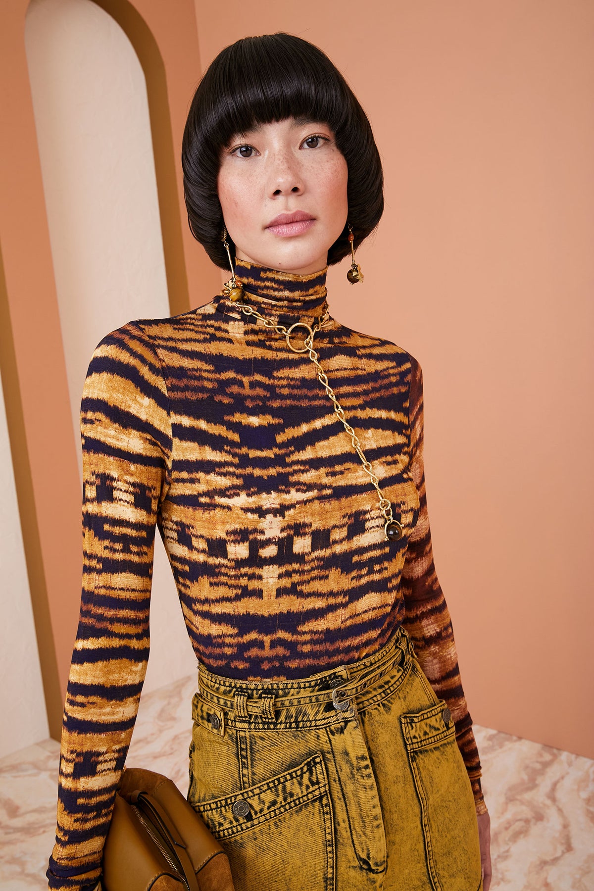 Aurelia Turtleneck - Acacia