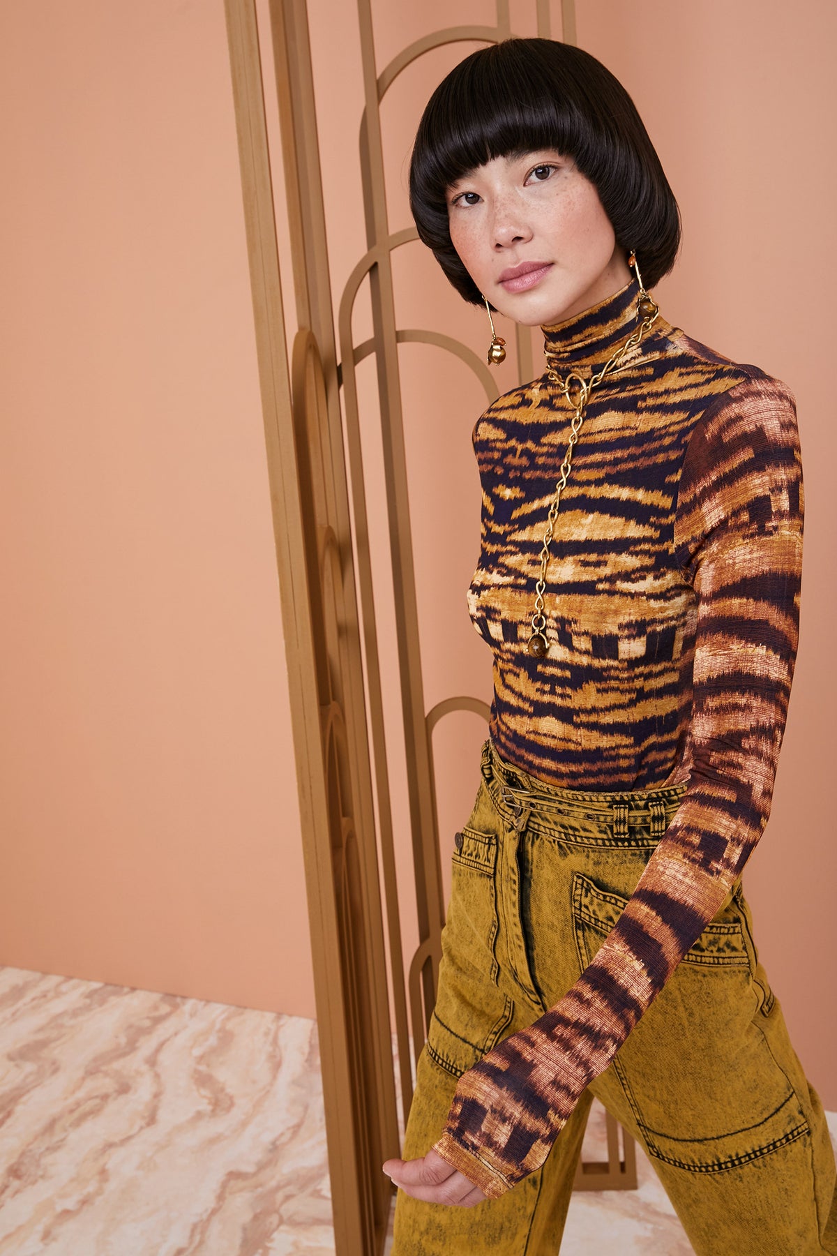 Aurelia Turtleneck - Acacia
