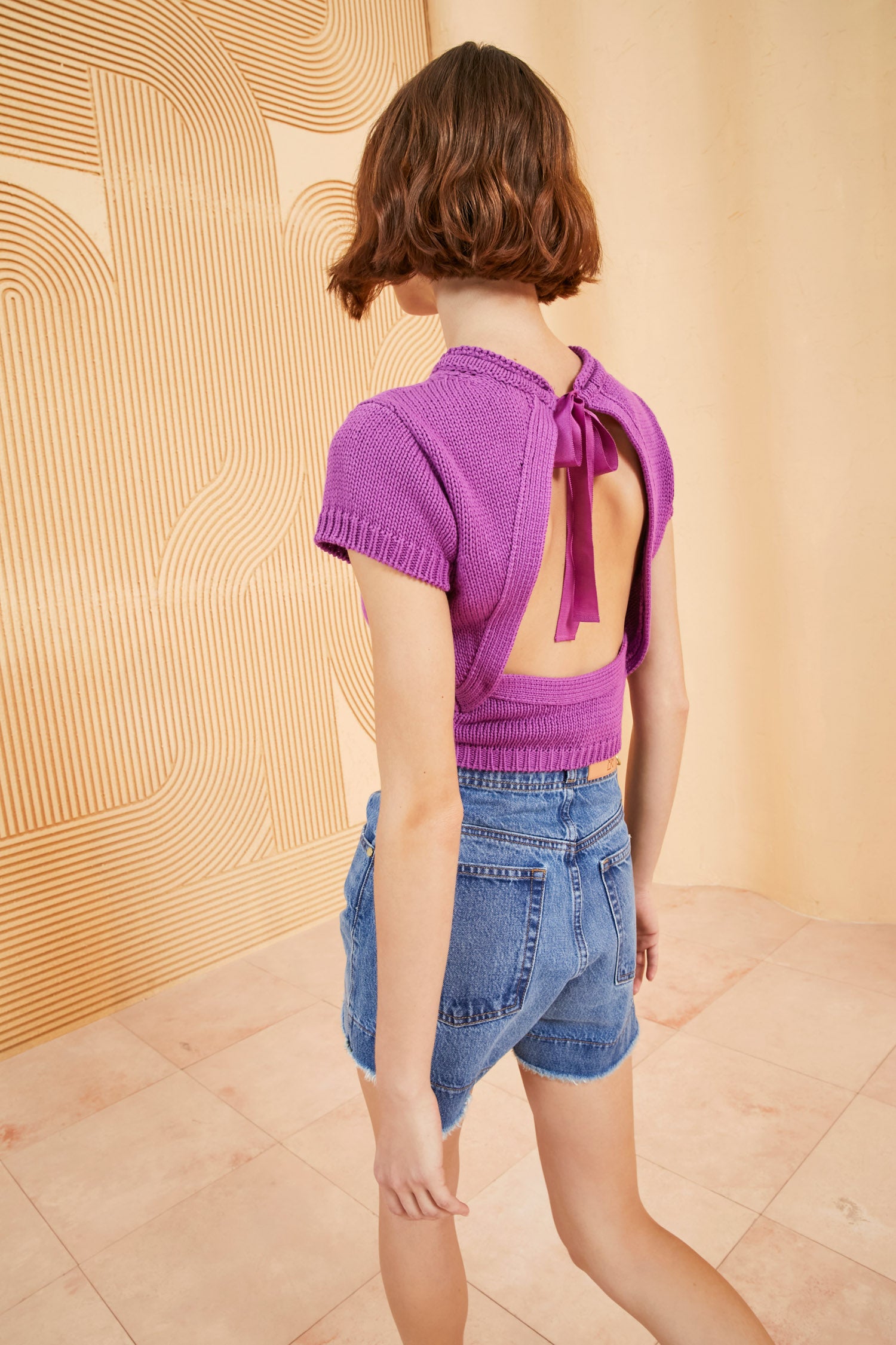 Ulla Johnson The Charlotte Short - Danube Medium Indigo Wash