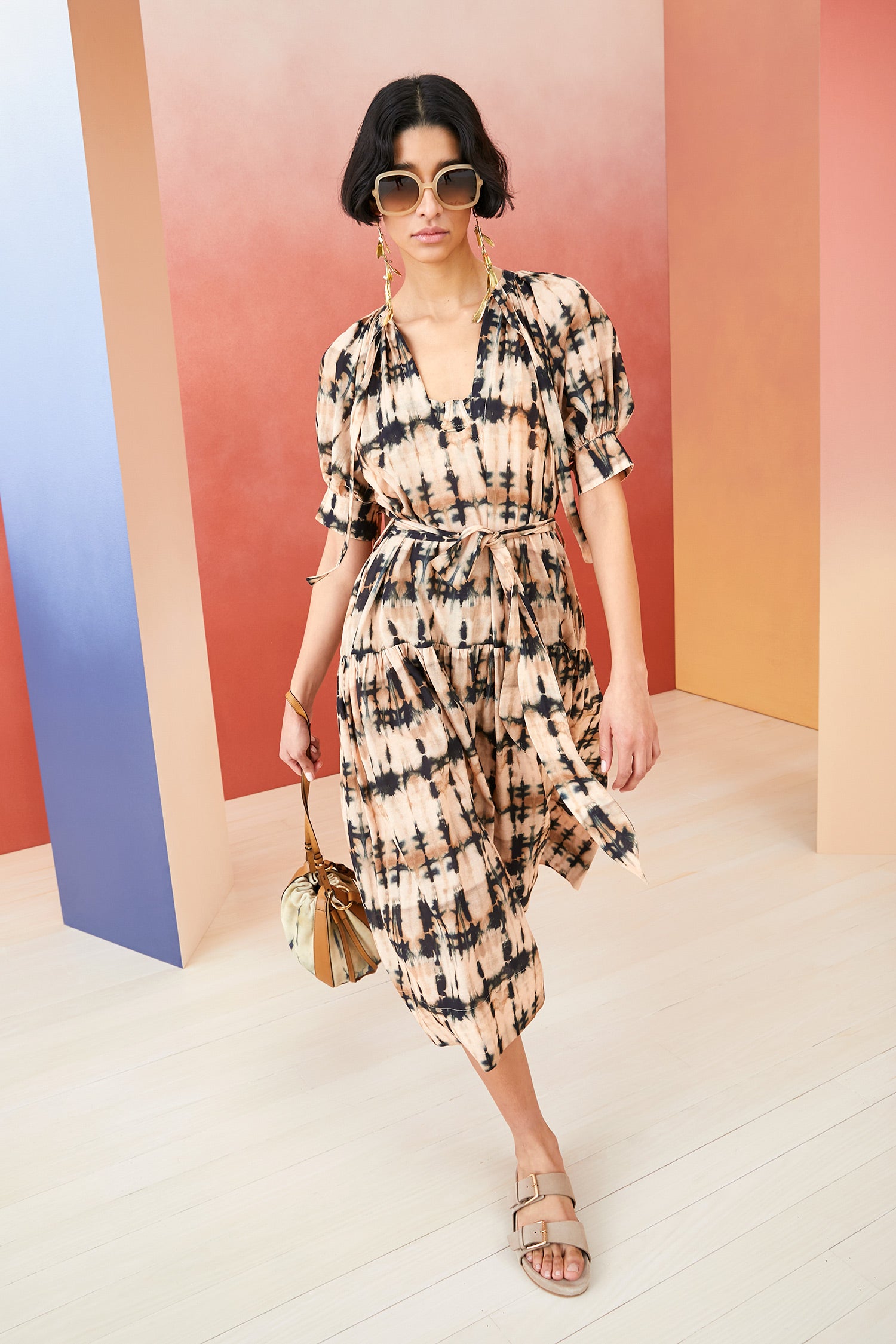 Ulla Johnson Selena Coverup - Desert Palm Tie Dye