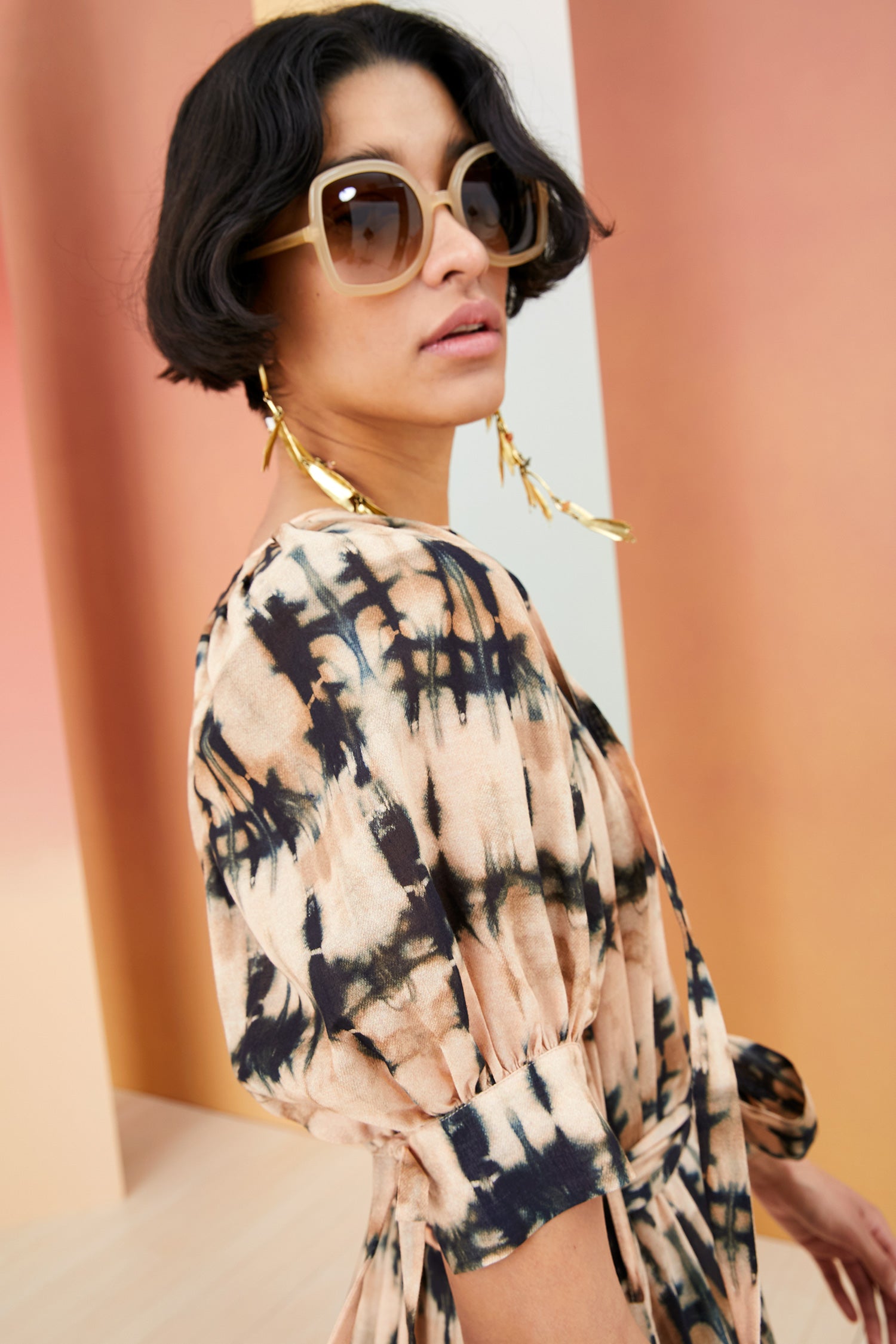 Ulla Johnson Selena Coverup - Desert Palm Tie Dye