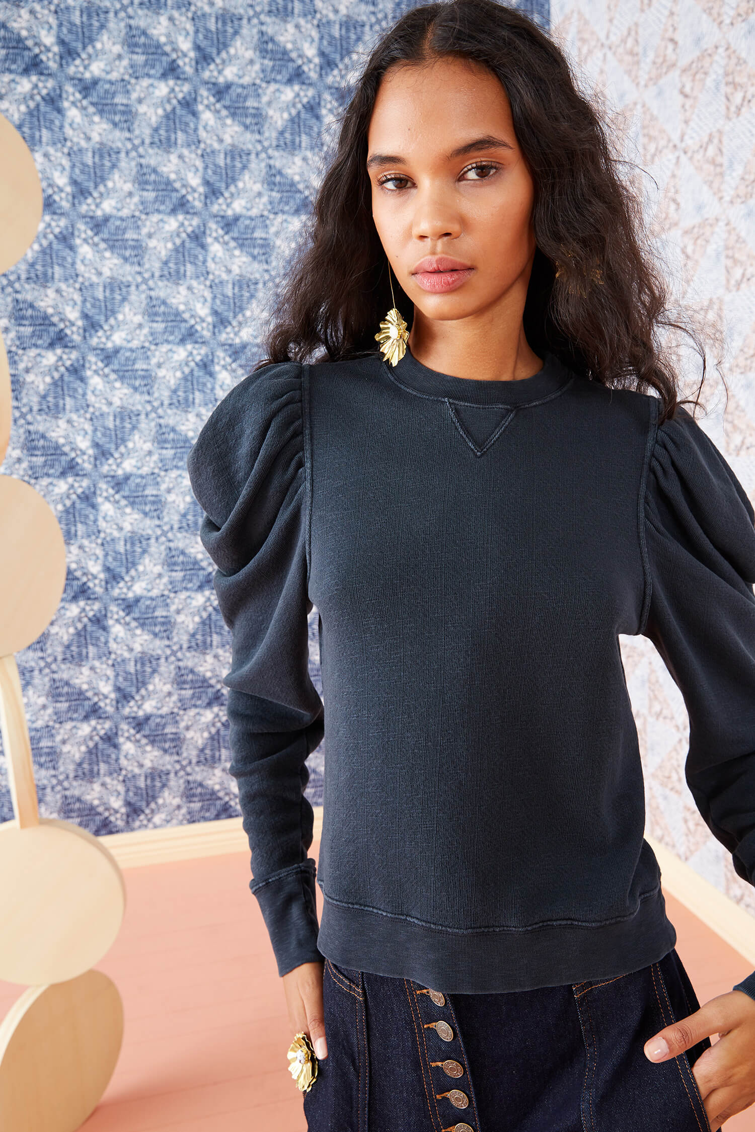 Ulla Johnson Alair Pullover - Onyx