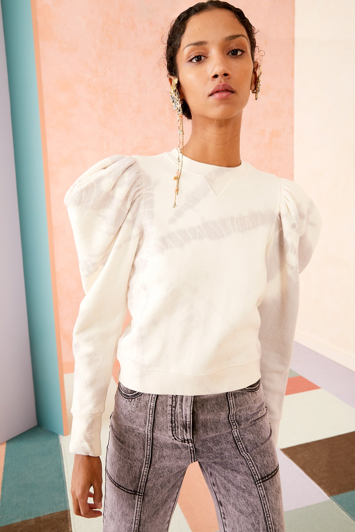 Harlan Pullover - Thistle Tie Dye