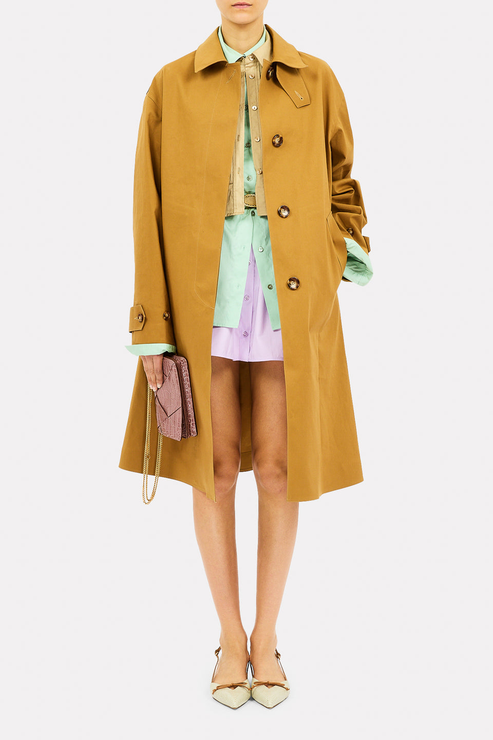 Cadogan Trench Coat - Khaki