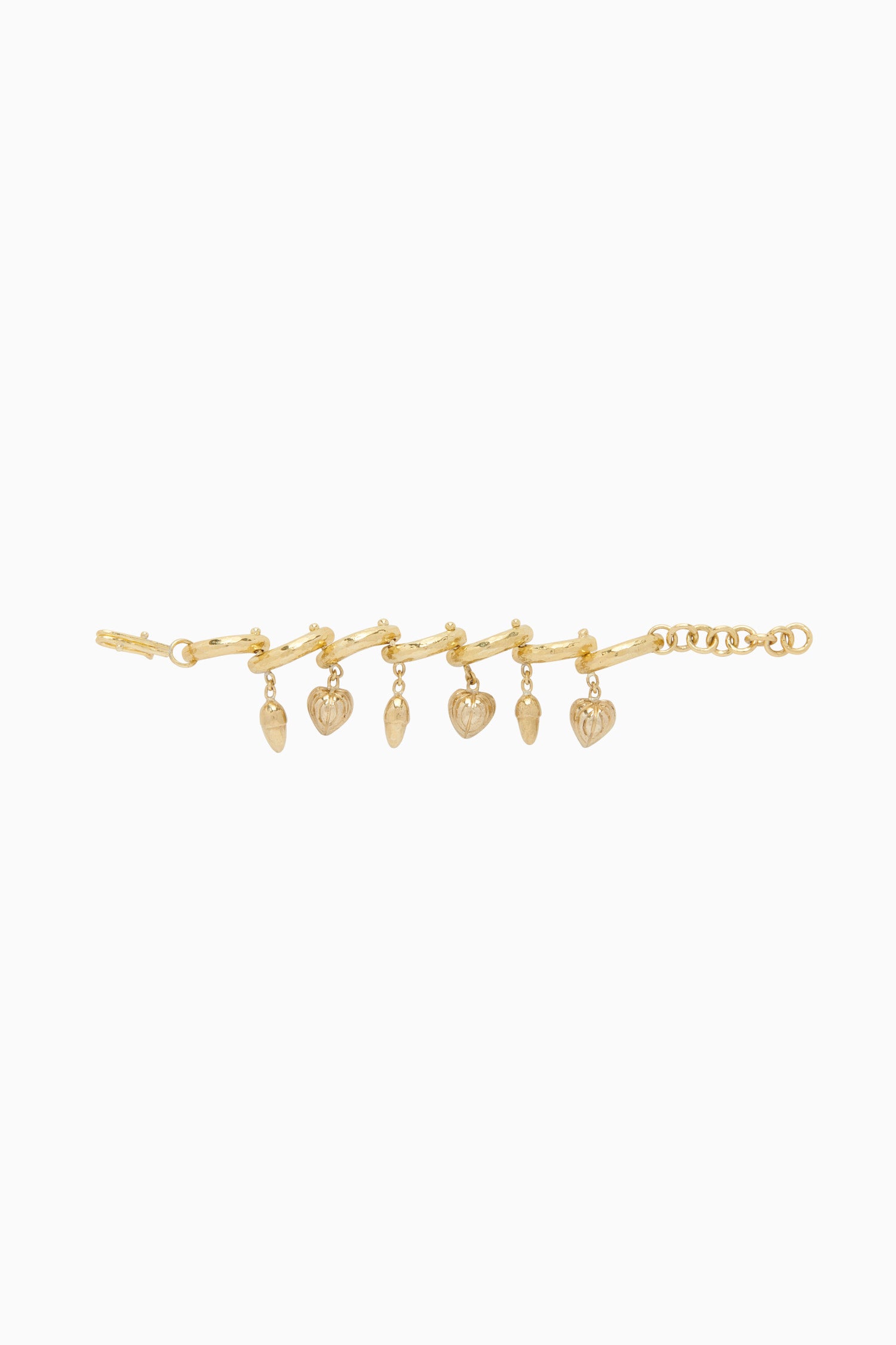 Ulla Johnson Petal Charm Bracelet - Brass
