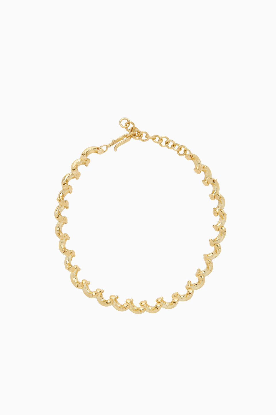 Vine Chain Necklace - Brass