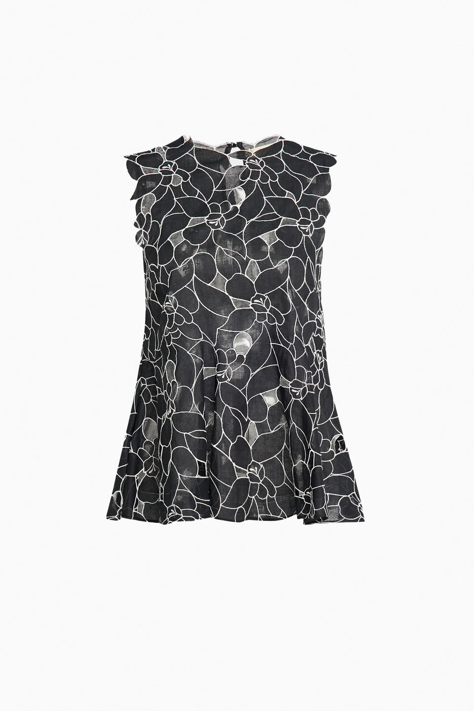 Ali Sleeveless Top - Noir