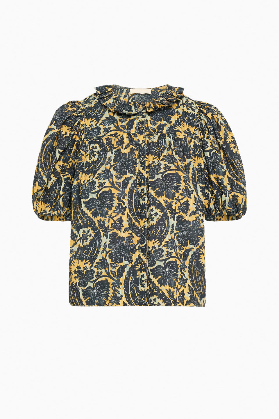 Amari Short Sleeve Blouse - Luna