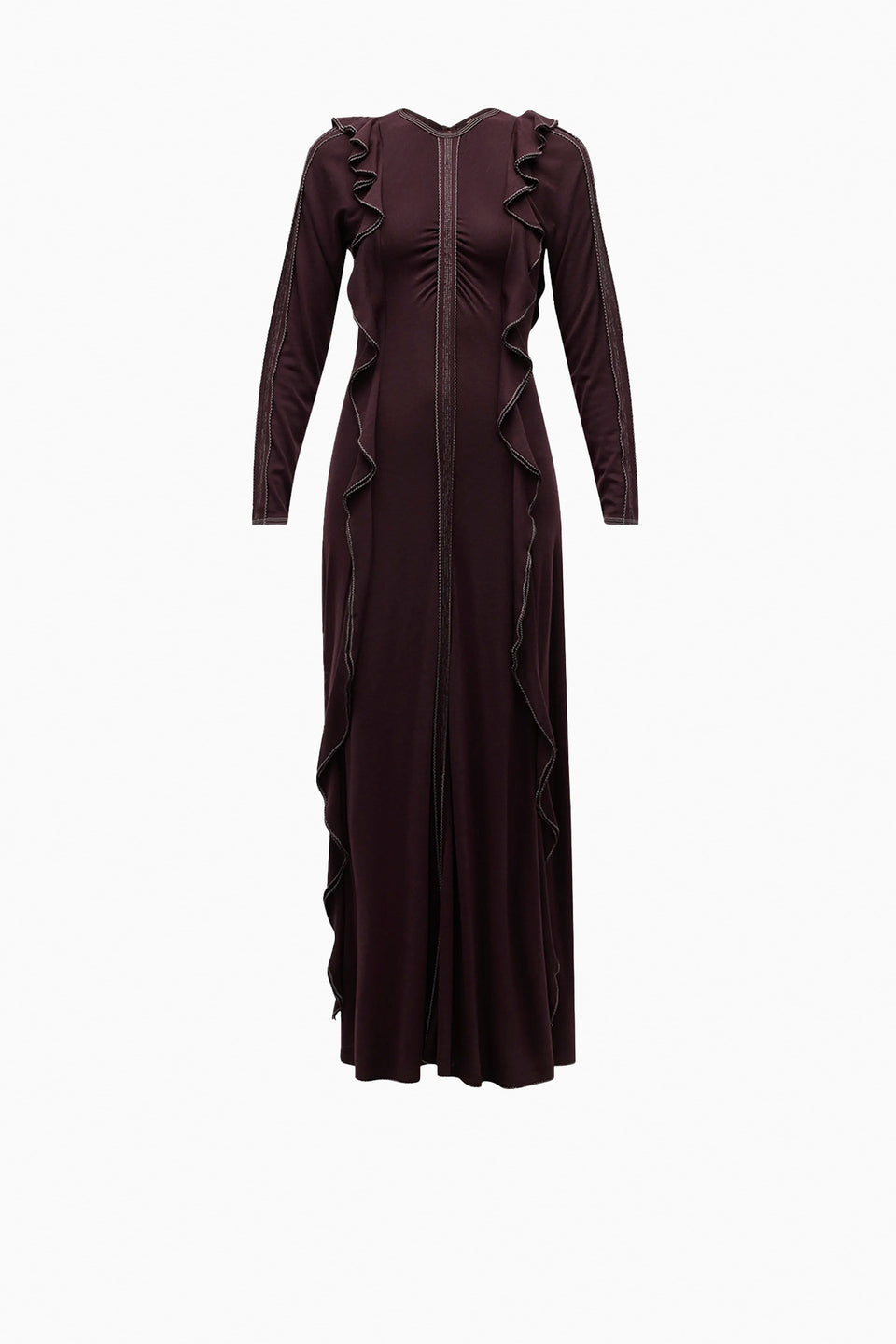 Analia Dress - Mahogany