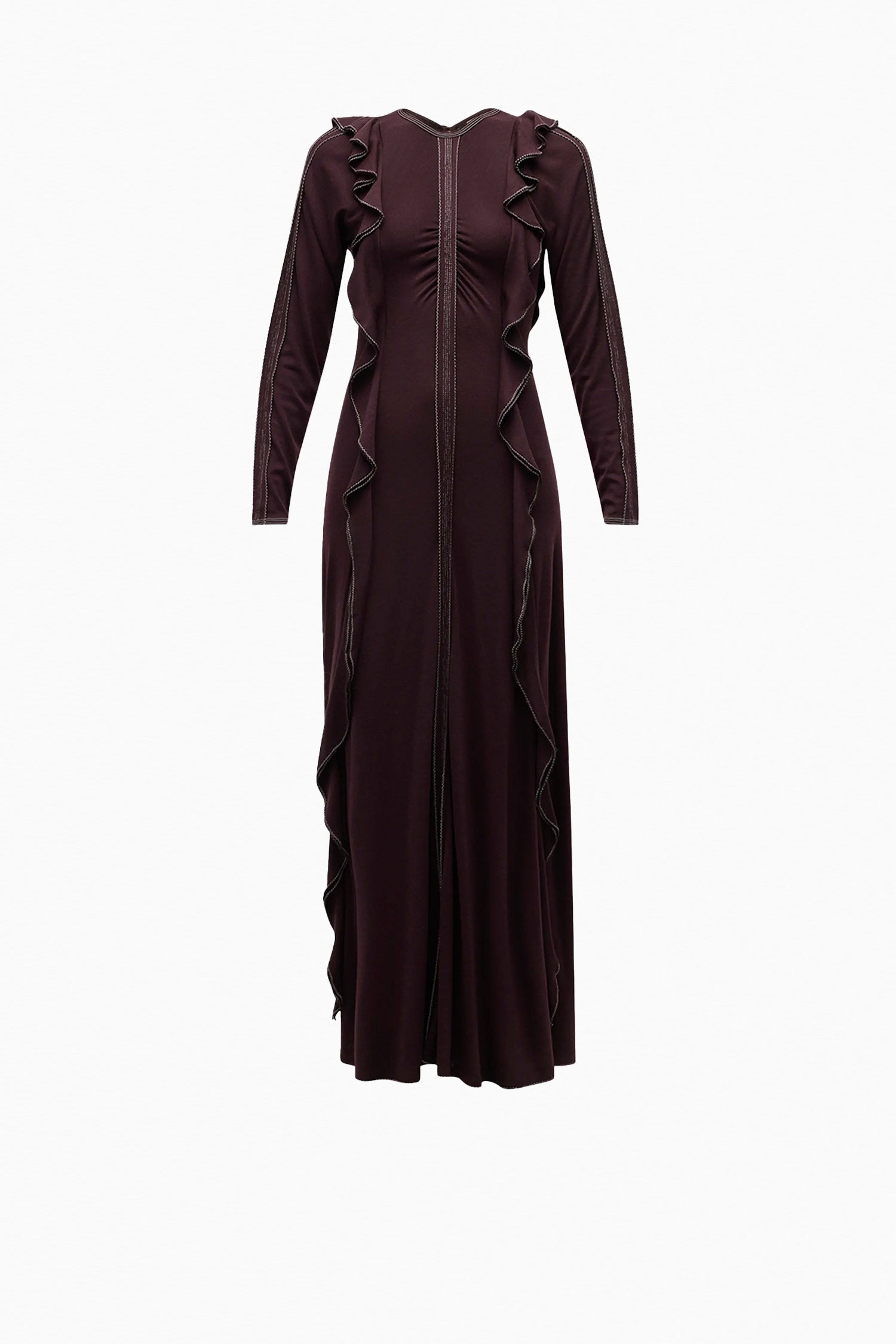 Ulla Johnson Analia Dress - Mahogany