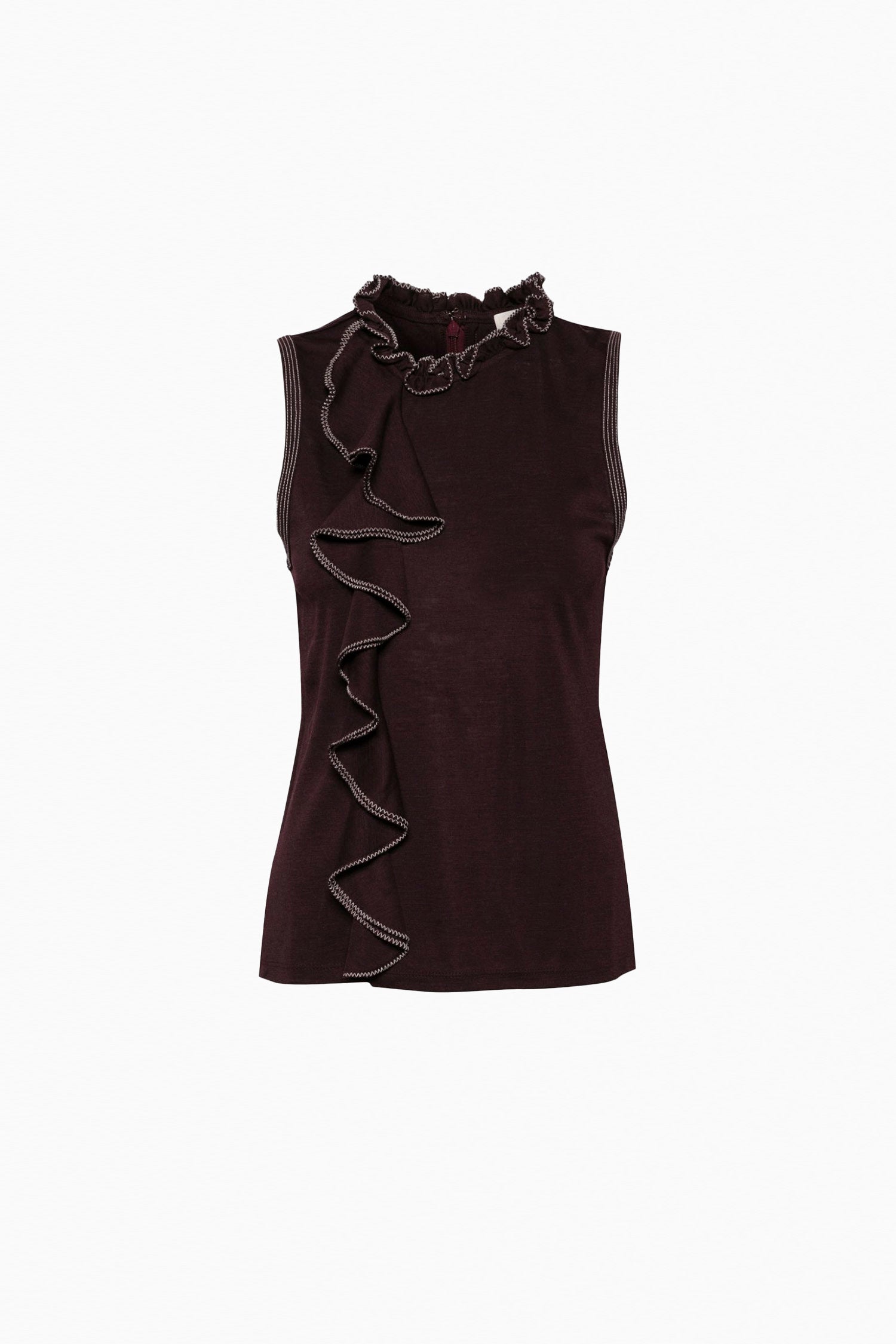 Ulla Johnson Brea Top - Mahogany