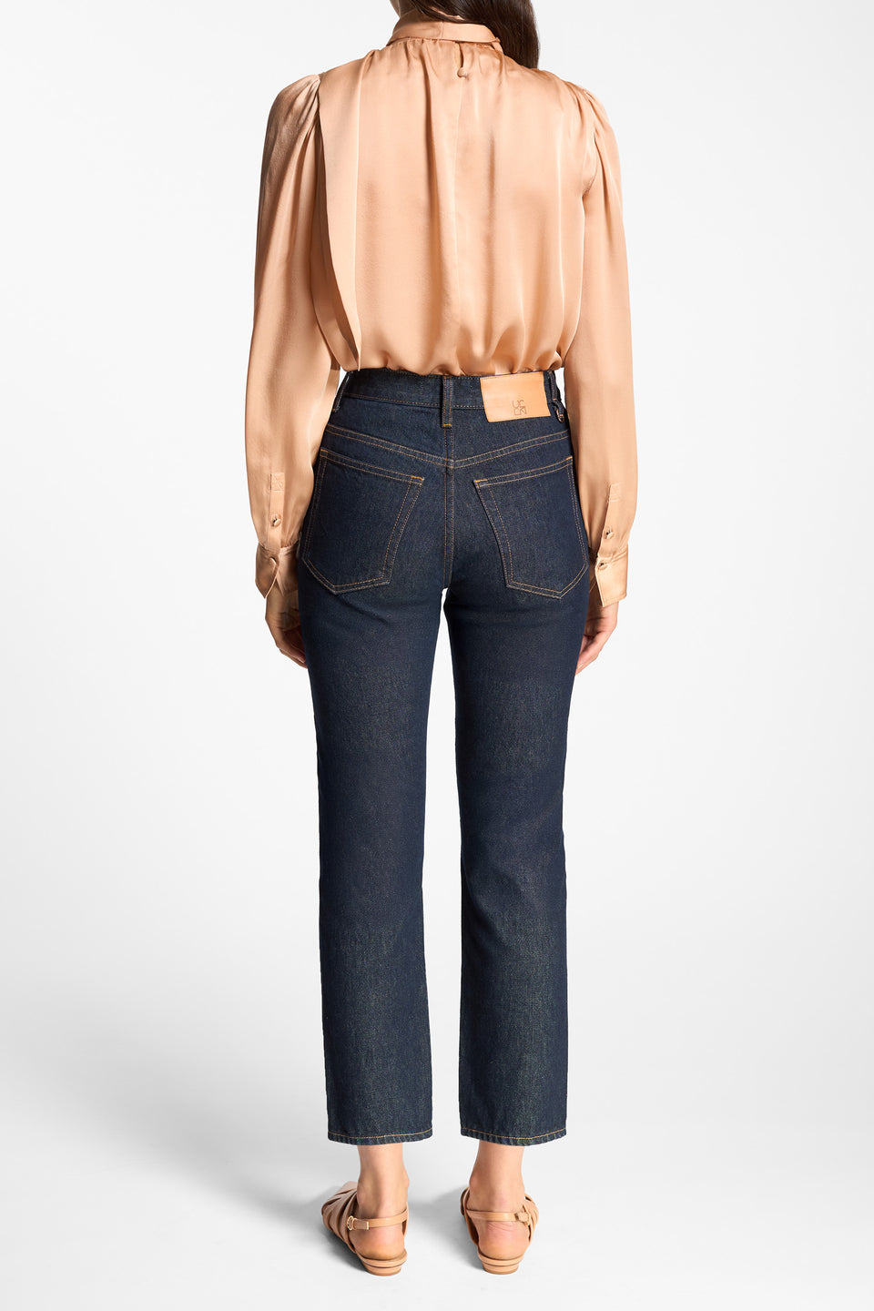 The Agnes Cropped Jean - Tigris