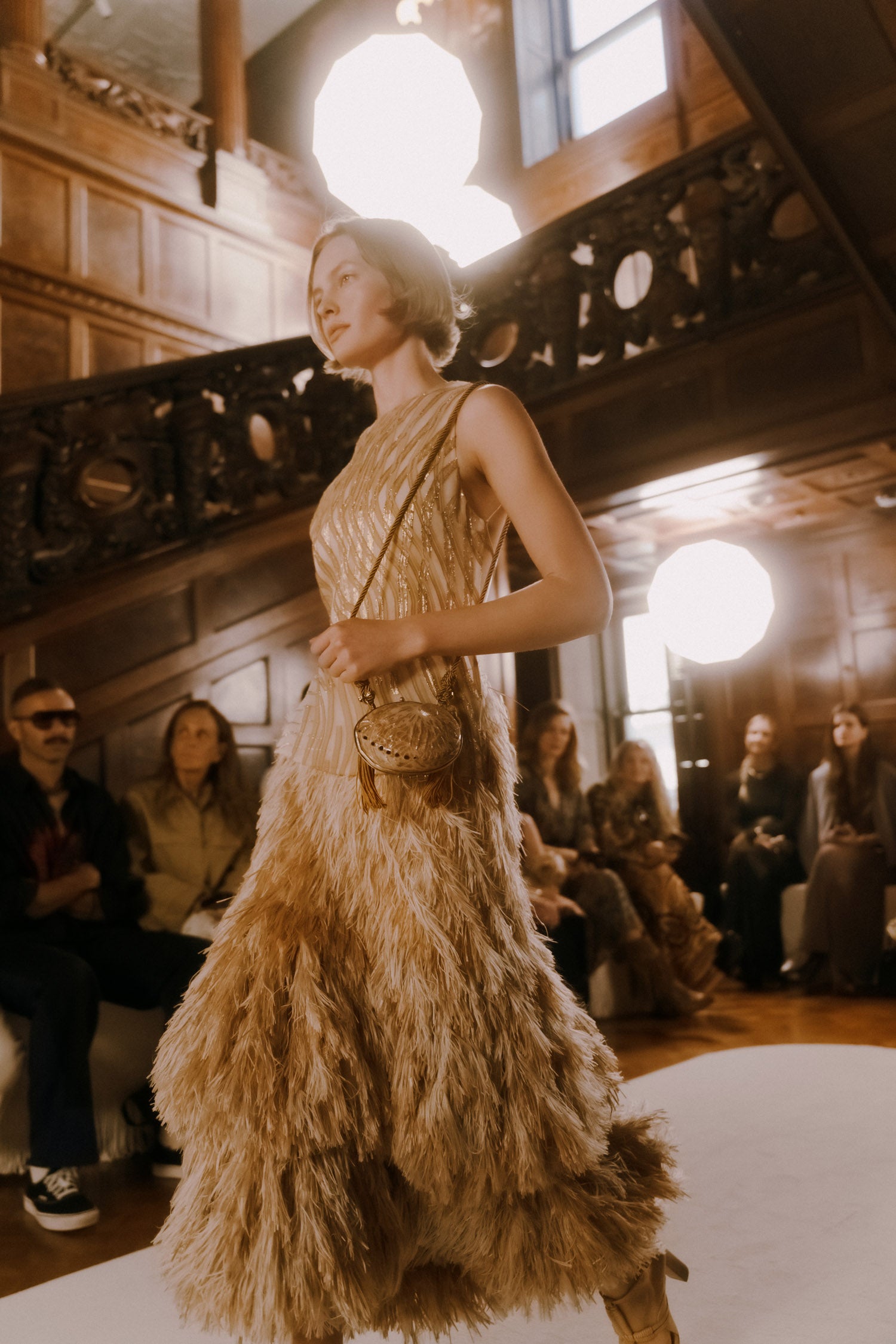 Ulla Johnson Divina Backless Top with Lurex - Nautilis