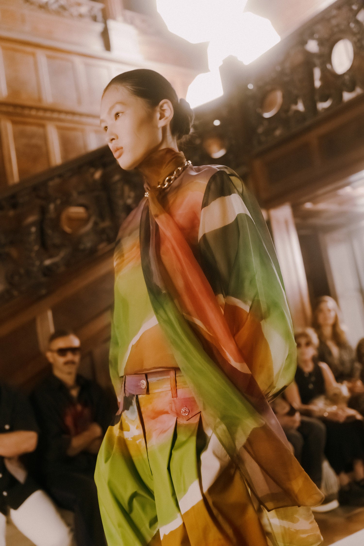 Anisa LS Organza Blouse - Nature Abhors A Vacuum