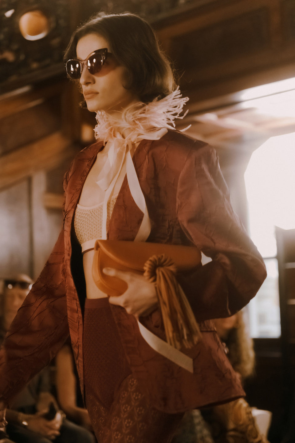 Tara Knit Bralette - Fig