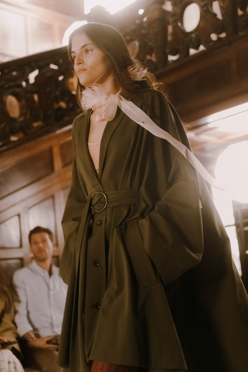 Margaux Belted Coat - Pinon