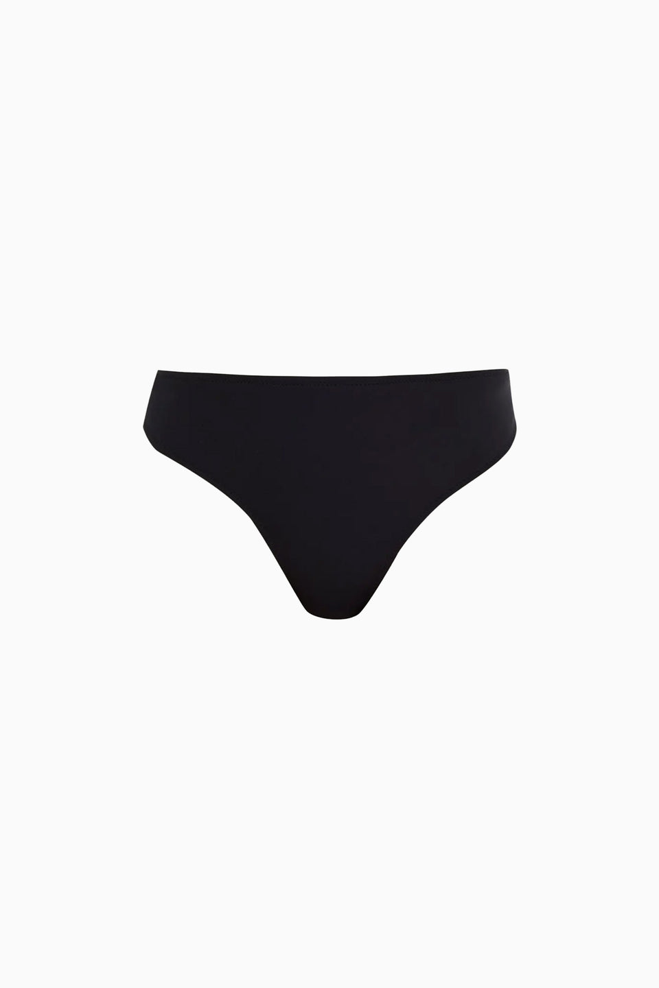 Dani Mid Rise Bikini Bottom - Noir