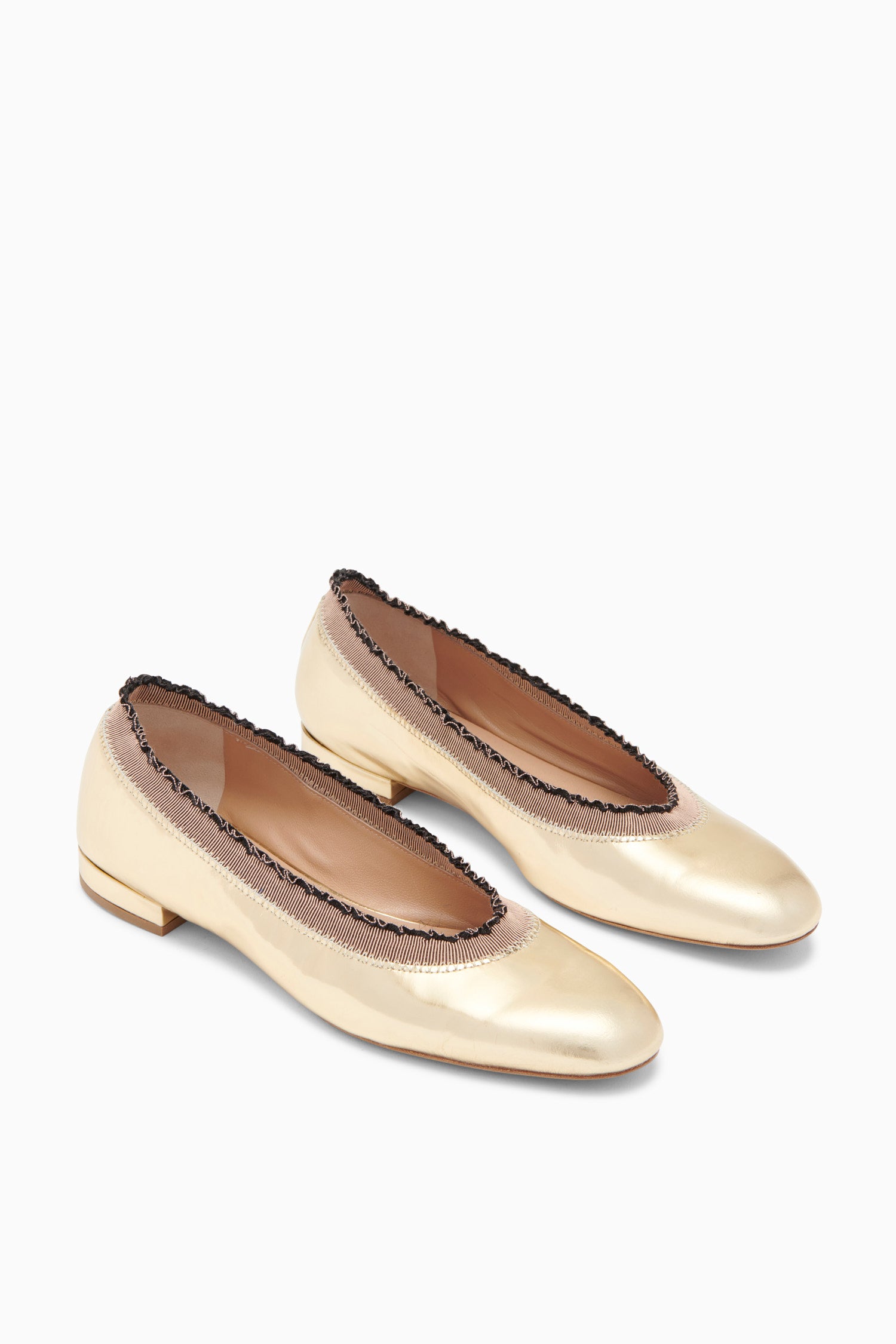 Elise Ruffle Ballet - Platino