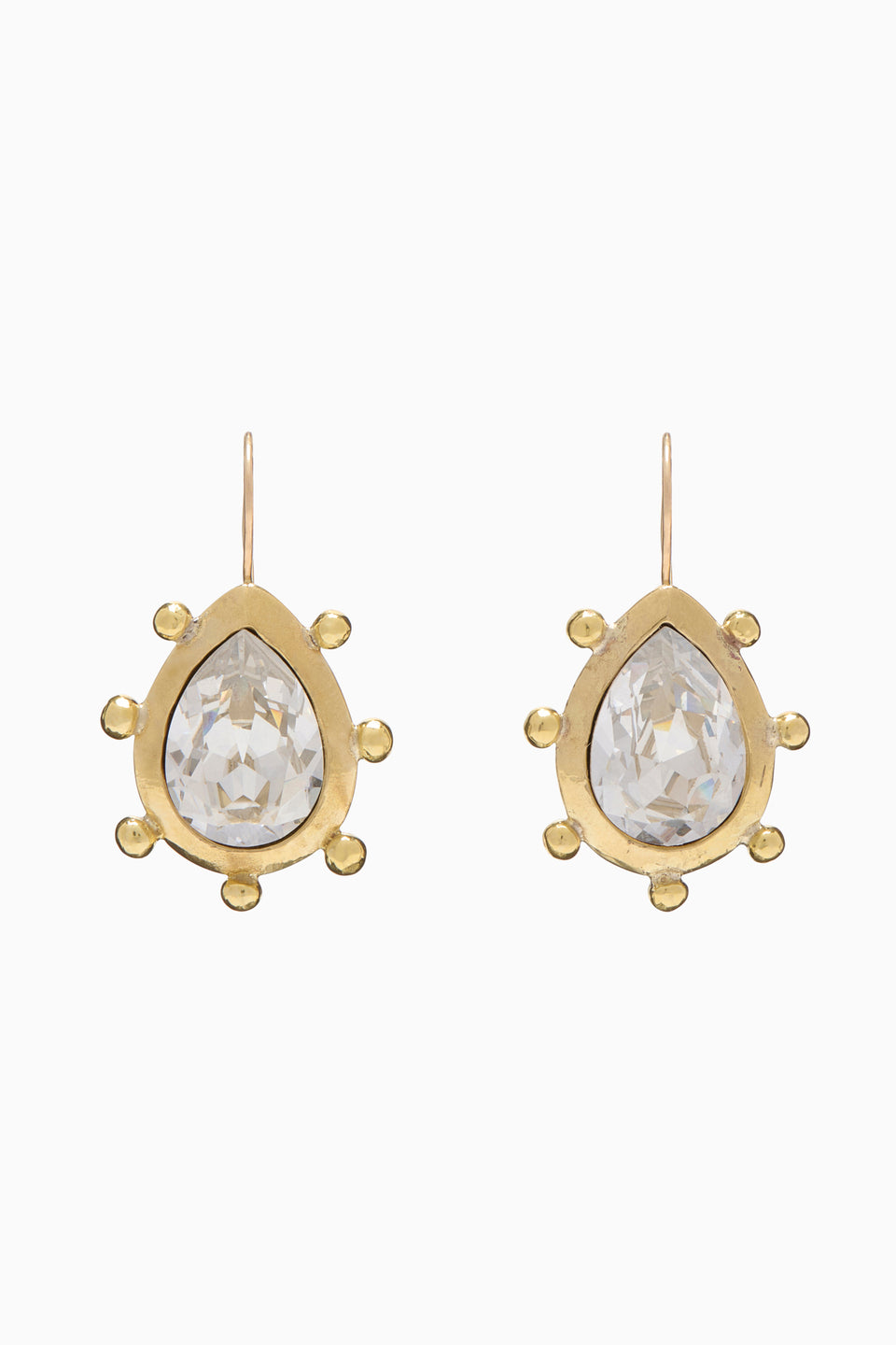 Luca Drop Earring - Crystal