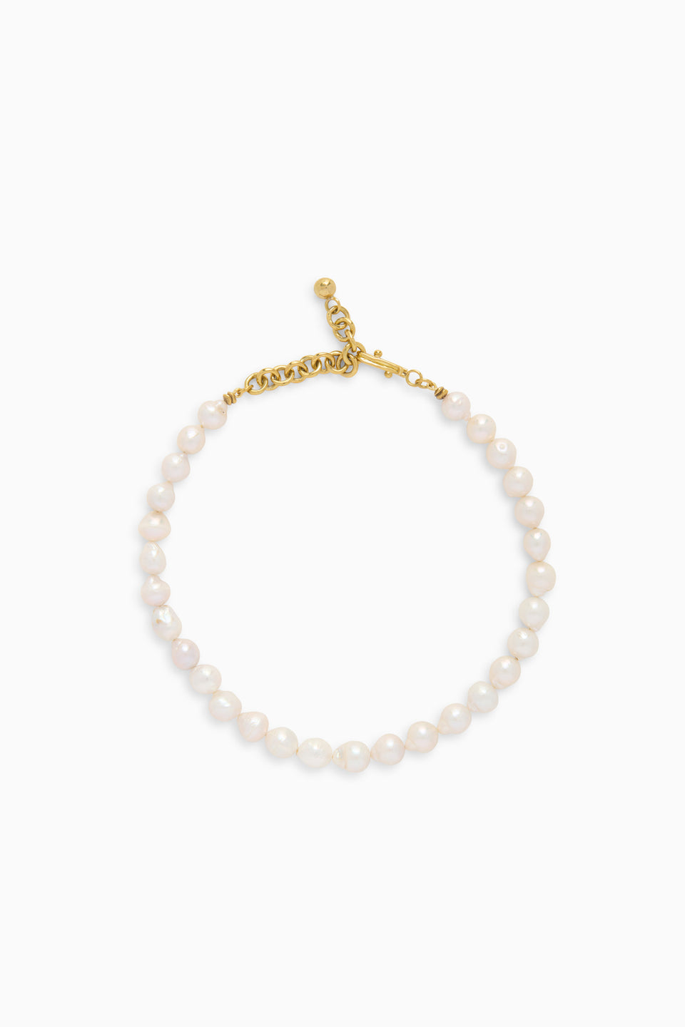 Elyse Pearl Necklace - Pearl